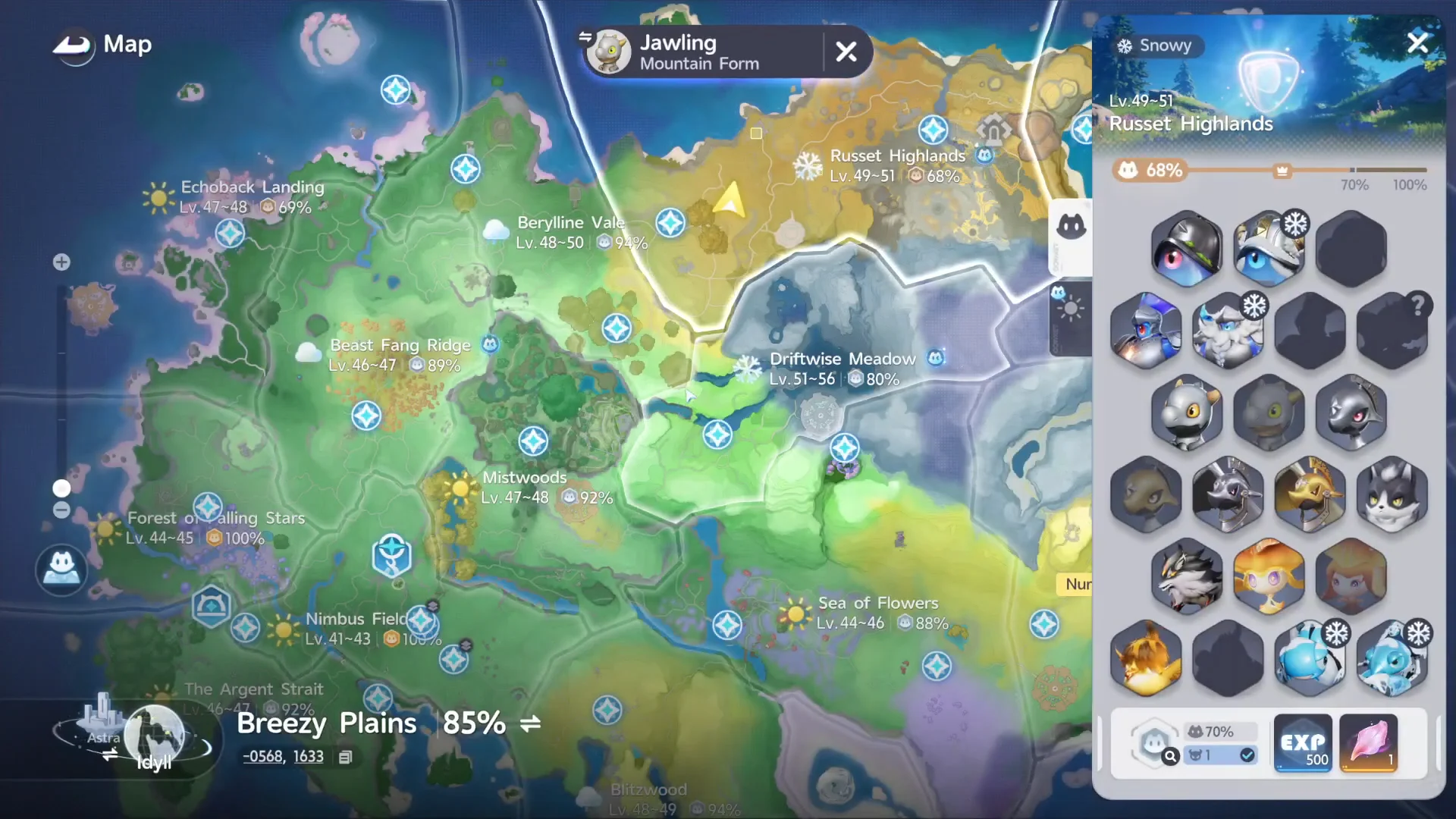Map and Weather Requirement