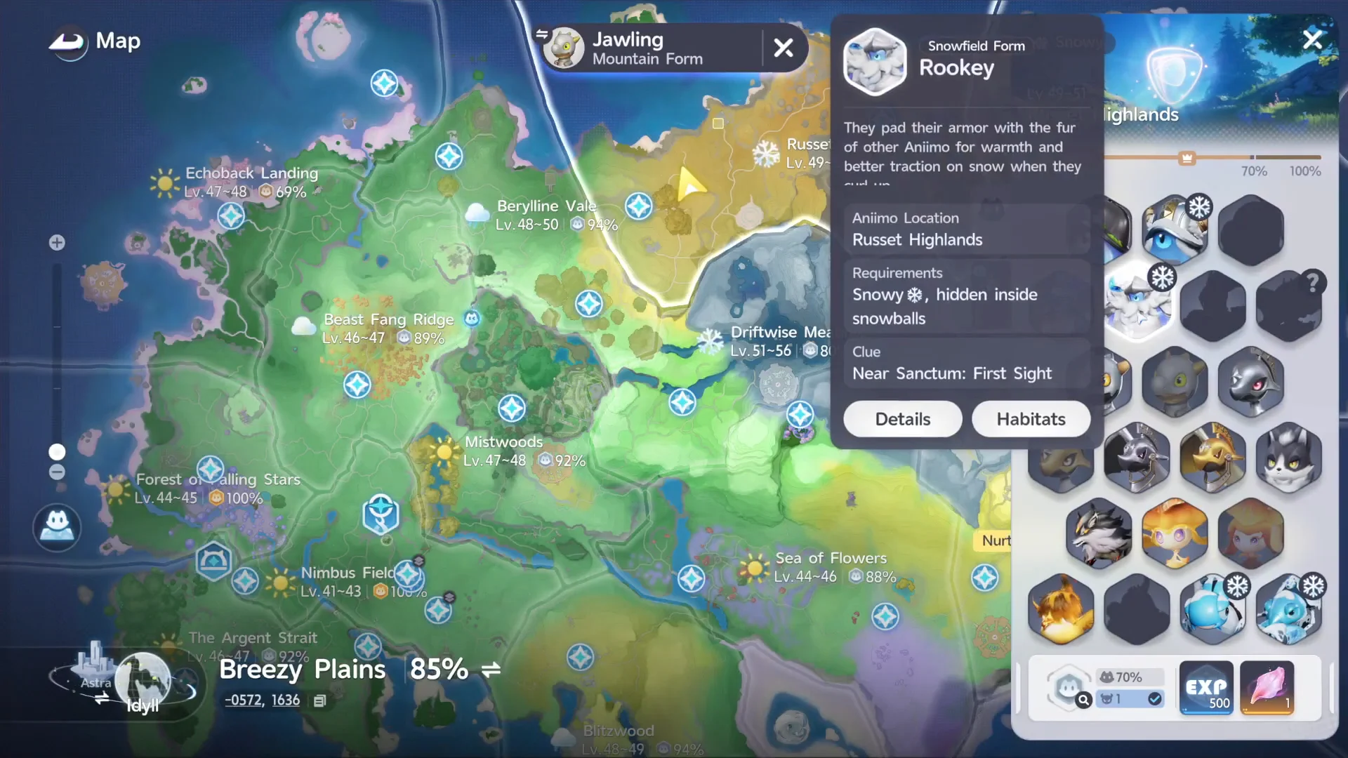 In-Game Habitat Entry