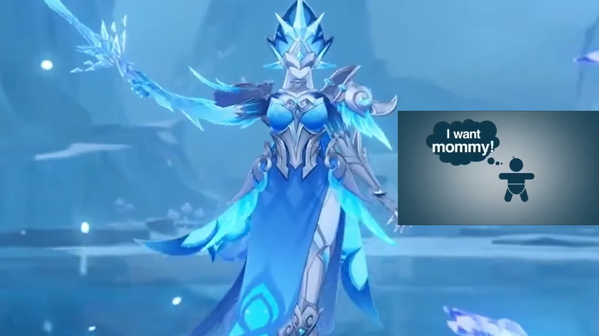 Cryo character confrontation
