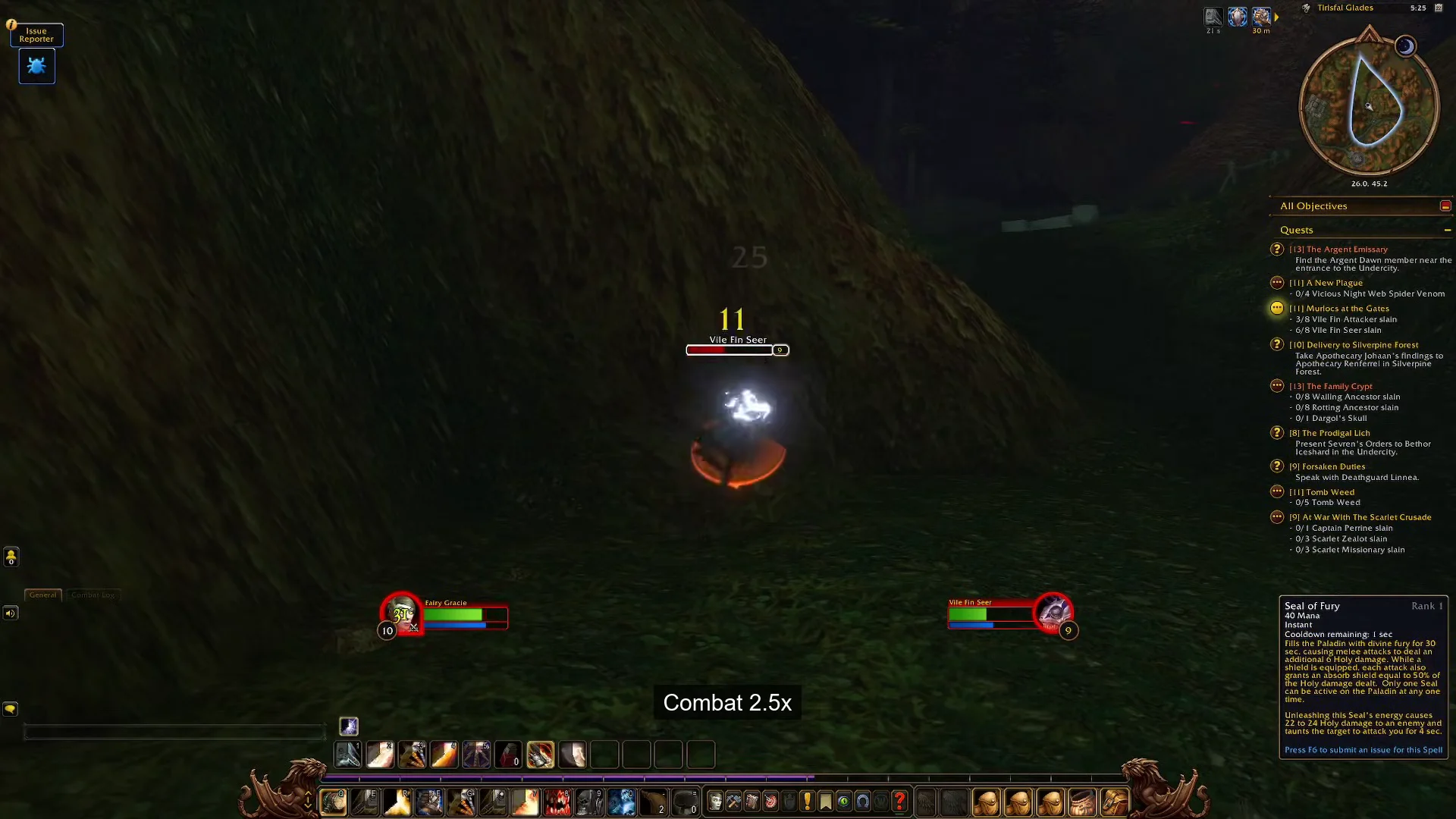 Defeating Vile Fin Attackers and Seers