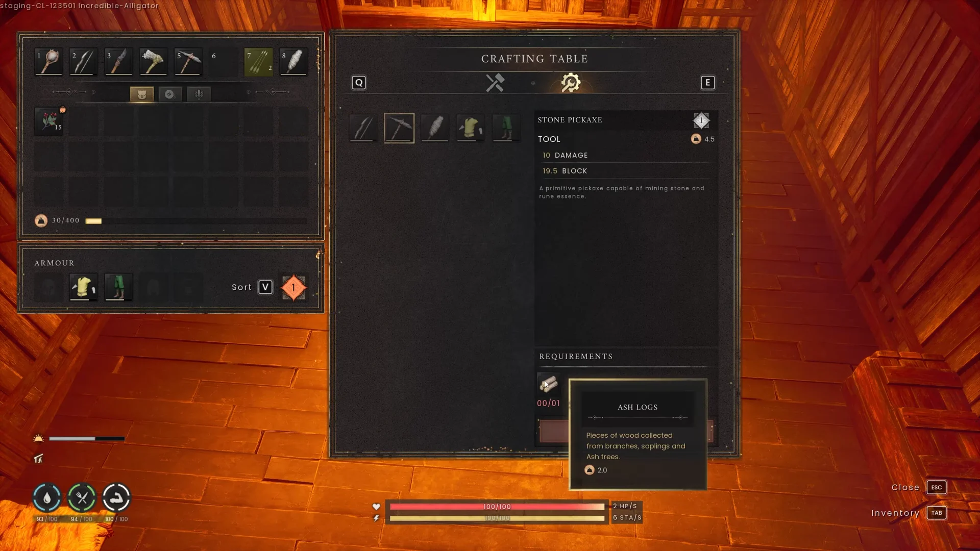 Repair Tab Overview