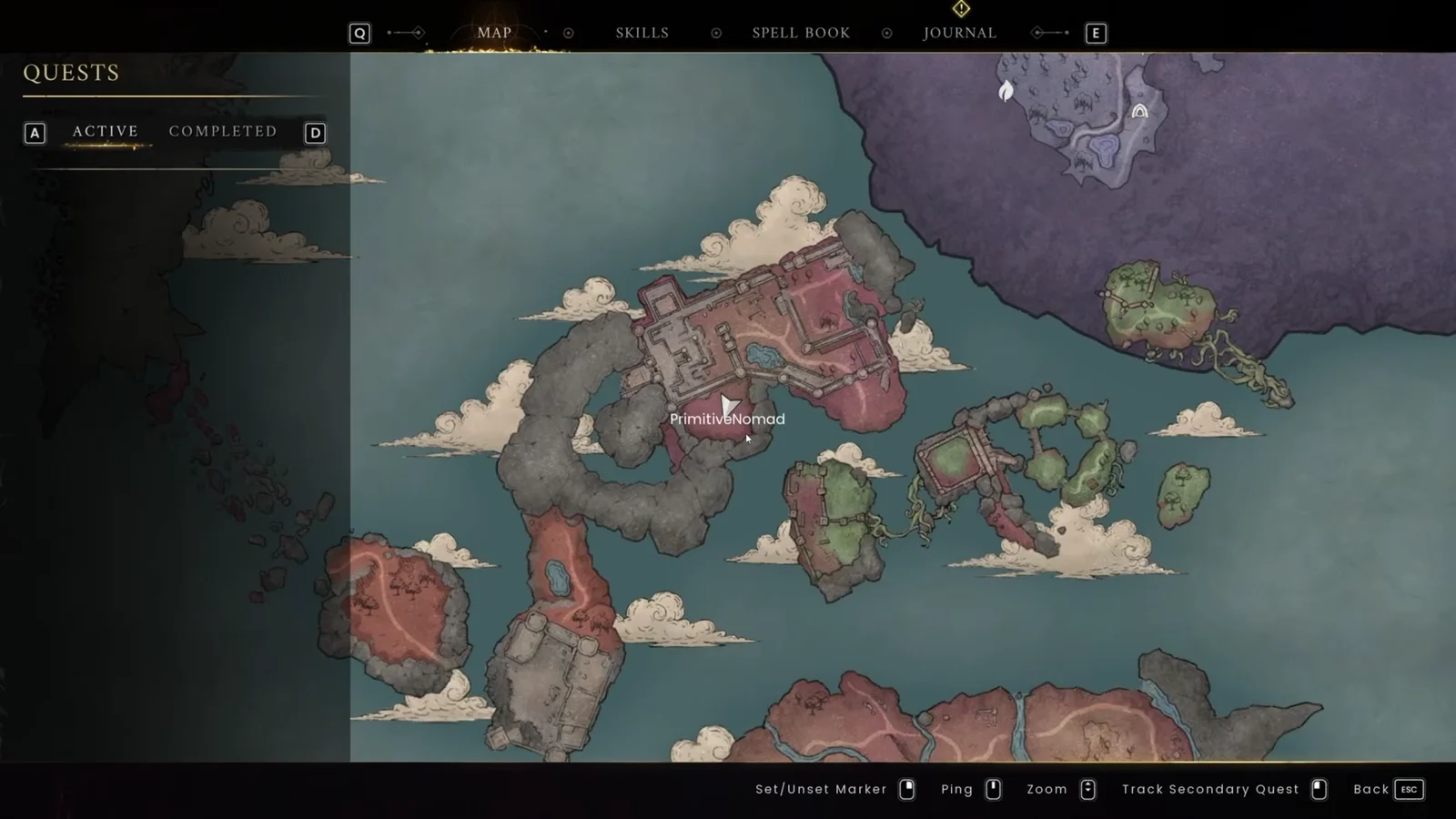 Map Location: Gornfell Fortress