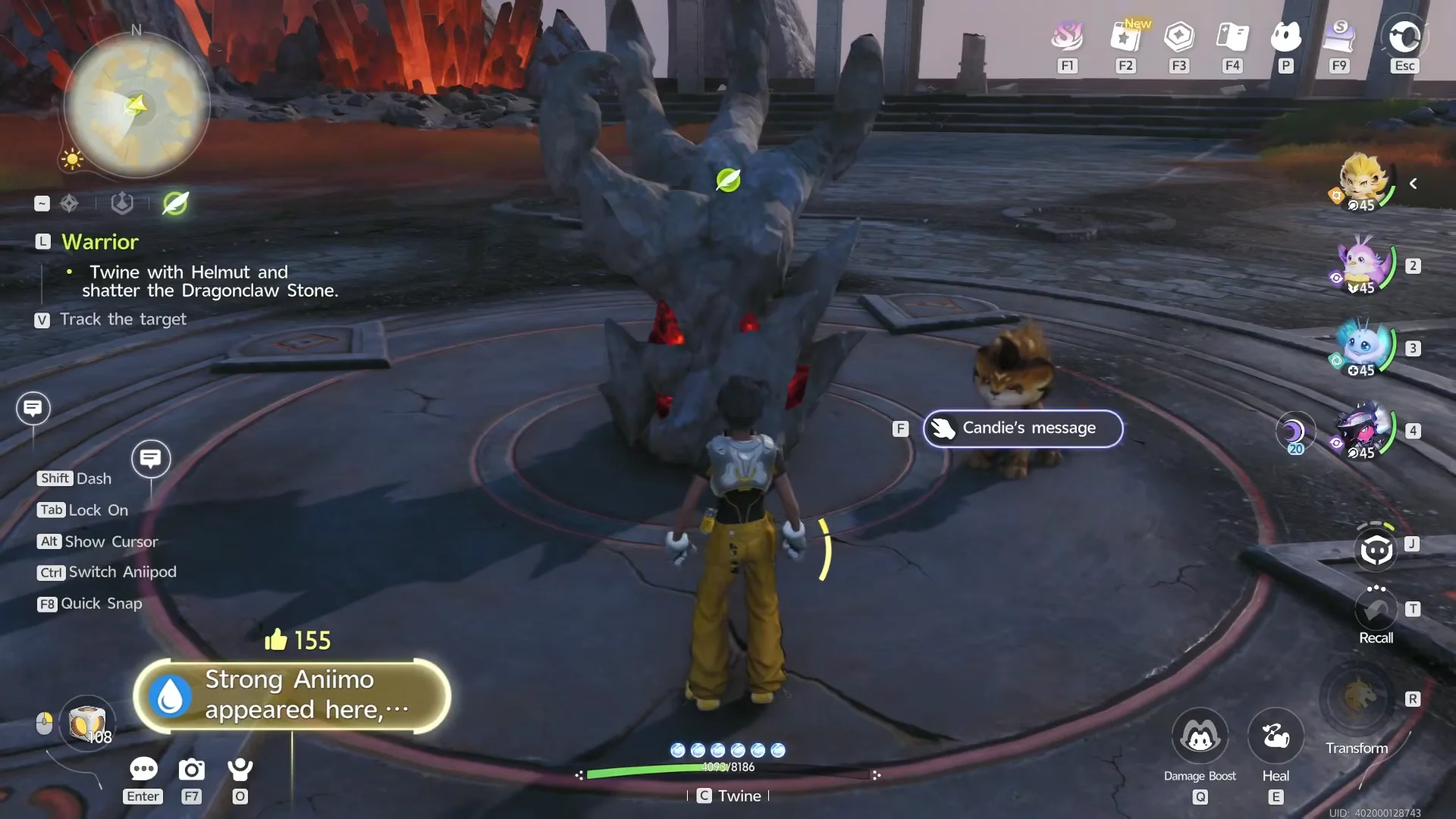Ascending to Summit Ruins