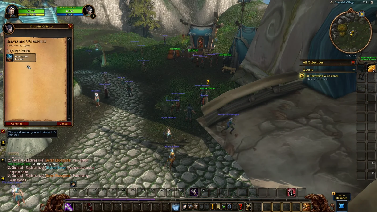 Turning in Quest
