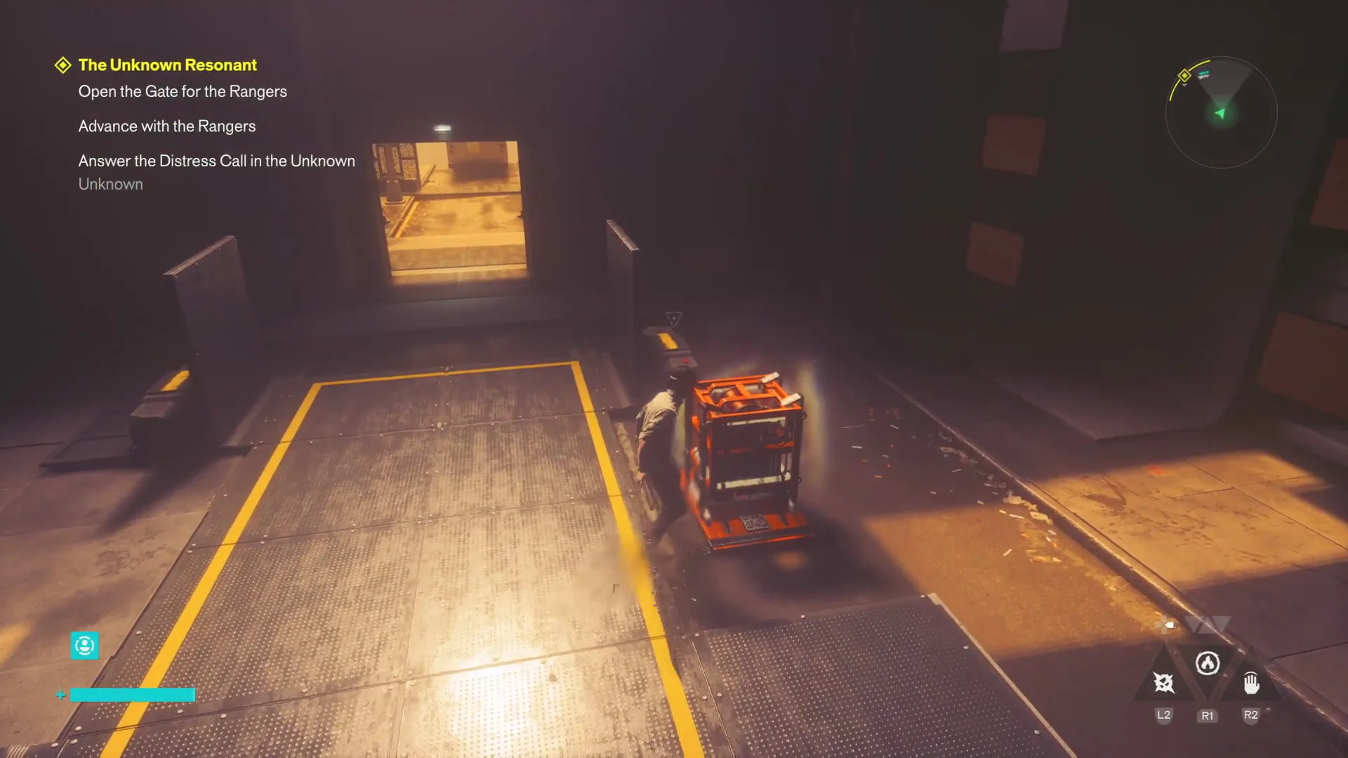 Picking up the power core