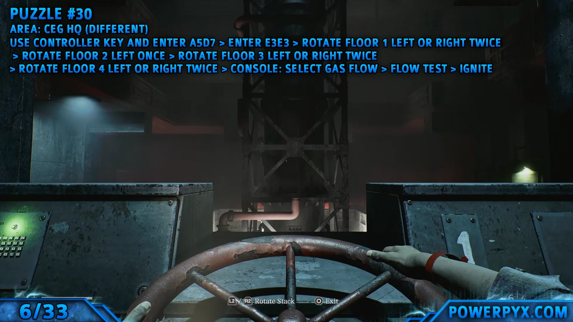 Puzzle #30: Flare Stack Rotation & Ignition