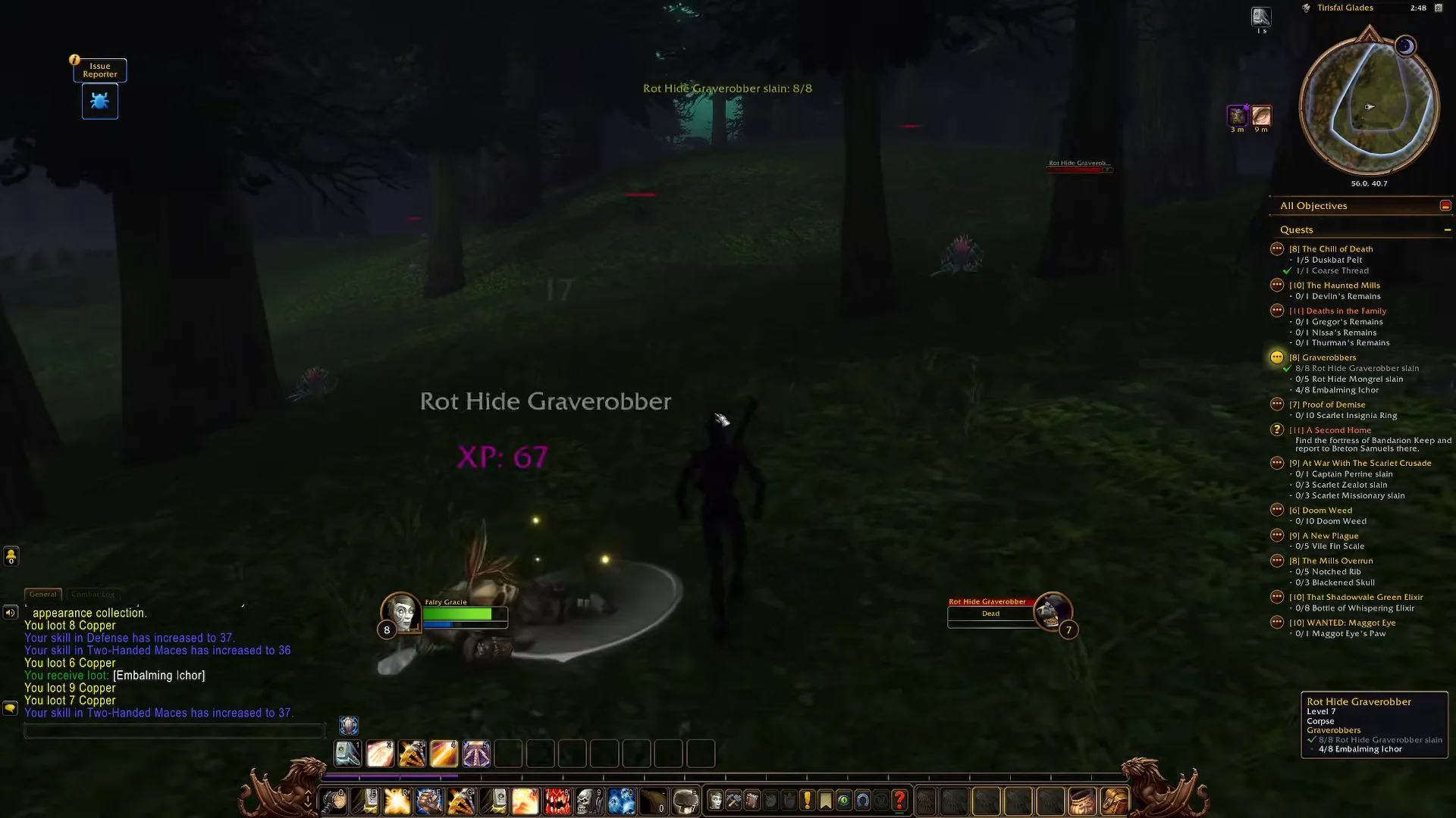 Completing Graverobber Kills
