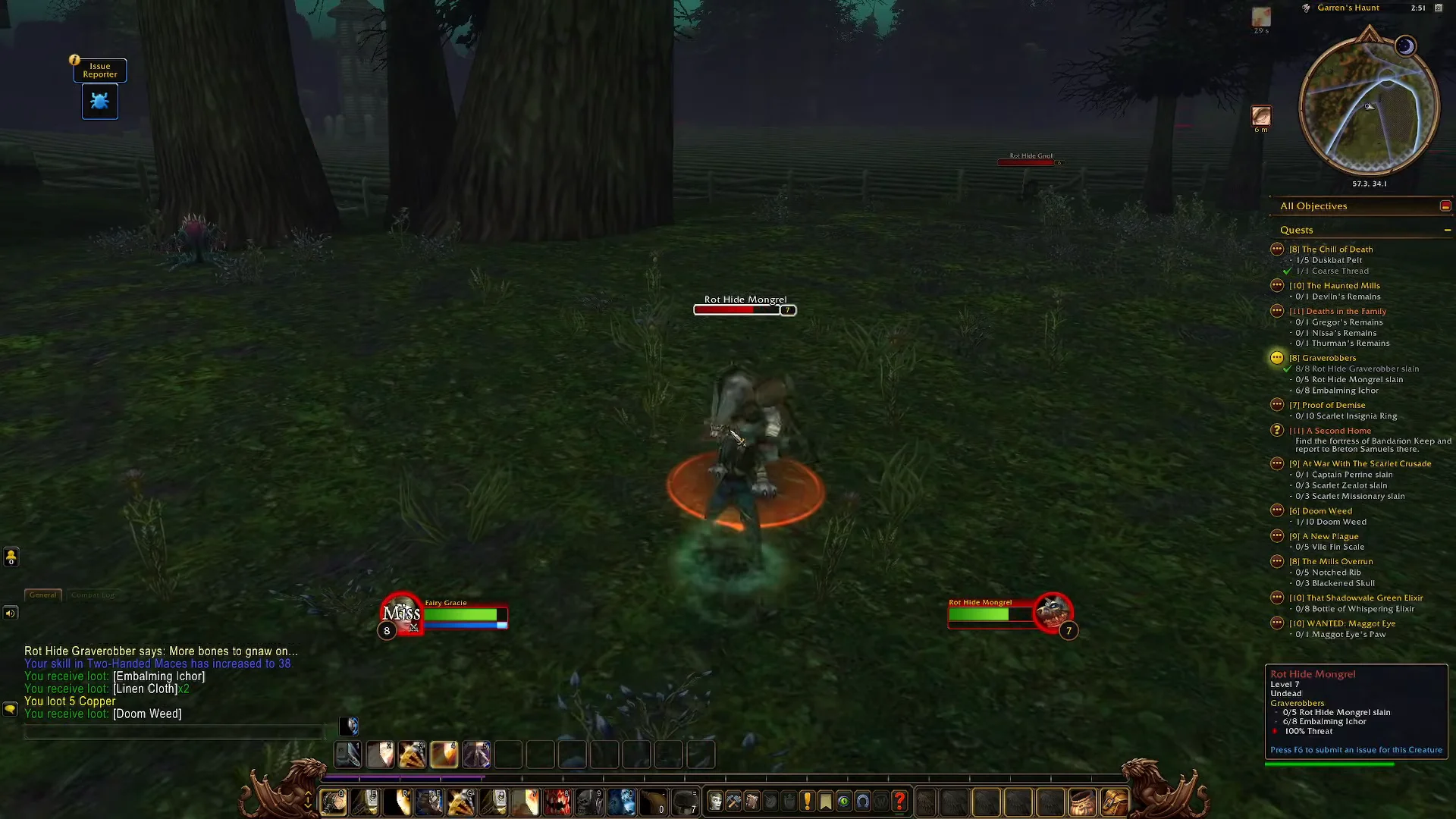 Locating Rot Hide Mongrels