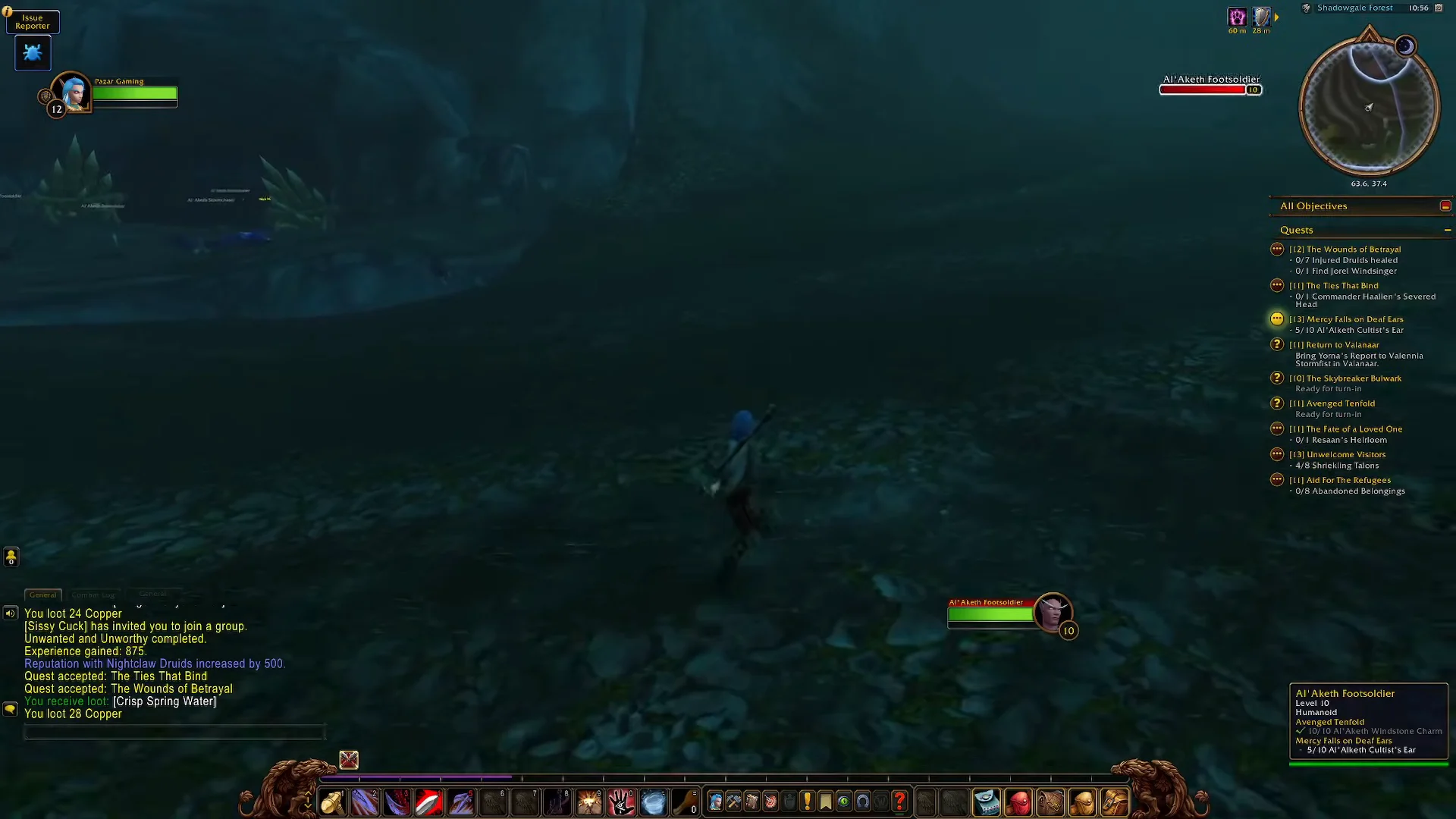 Moving East Past Cave