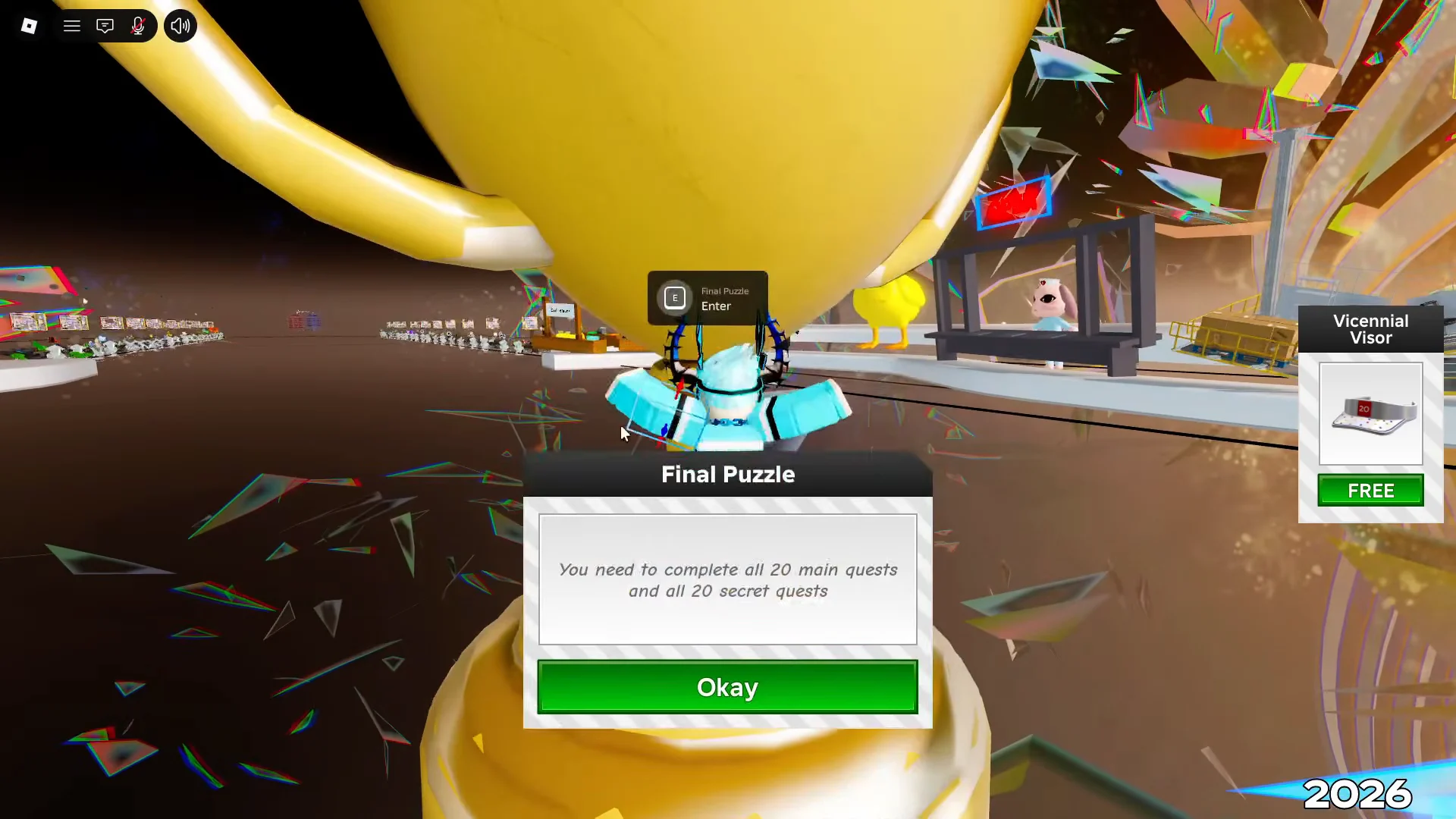 Final Puzzle Access Requirements