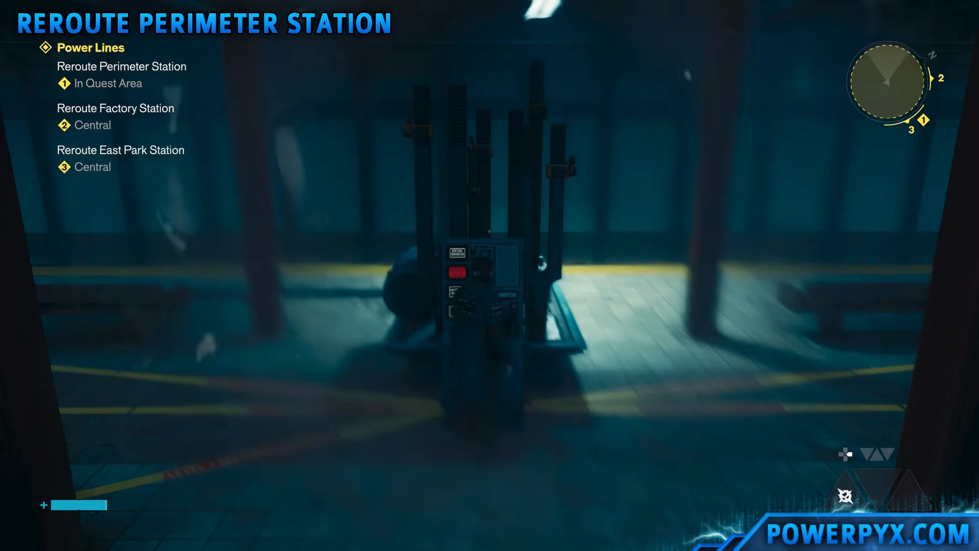 Rerouting Perimeter Station