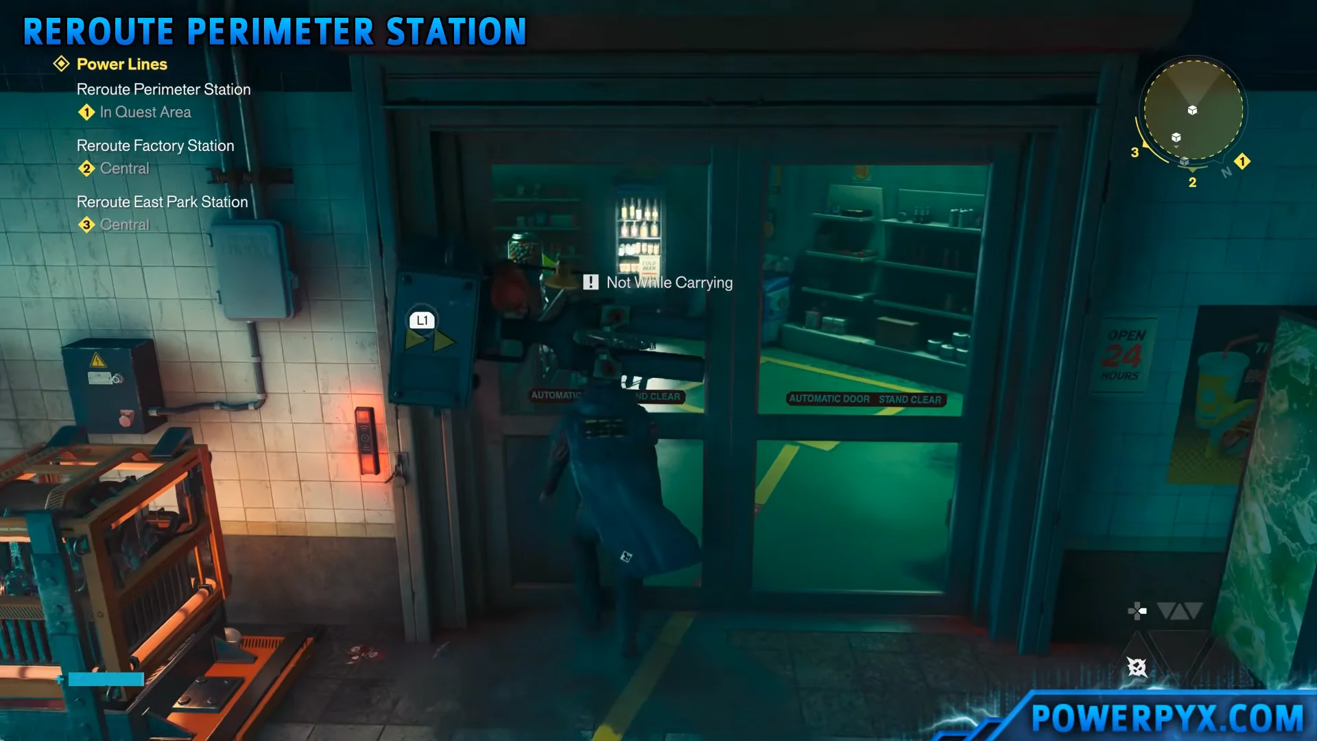Unlocking Perimeter Store Door