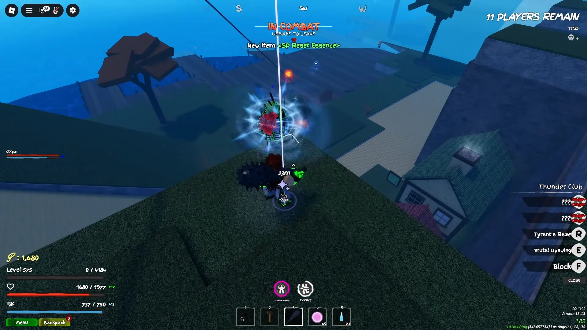 Rooftop ambush setup