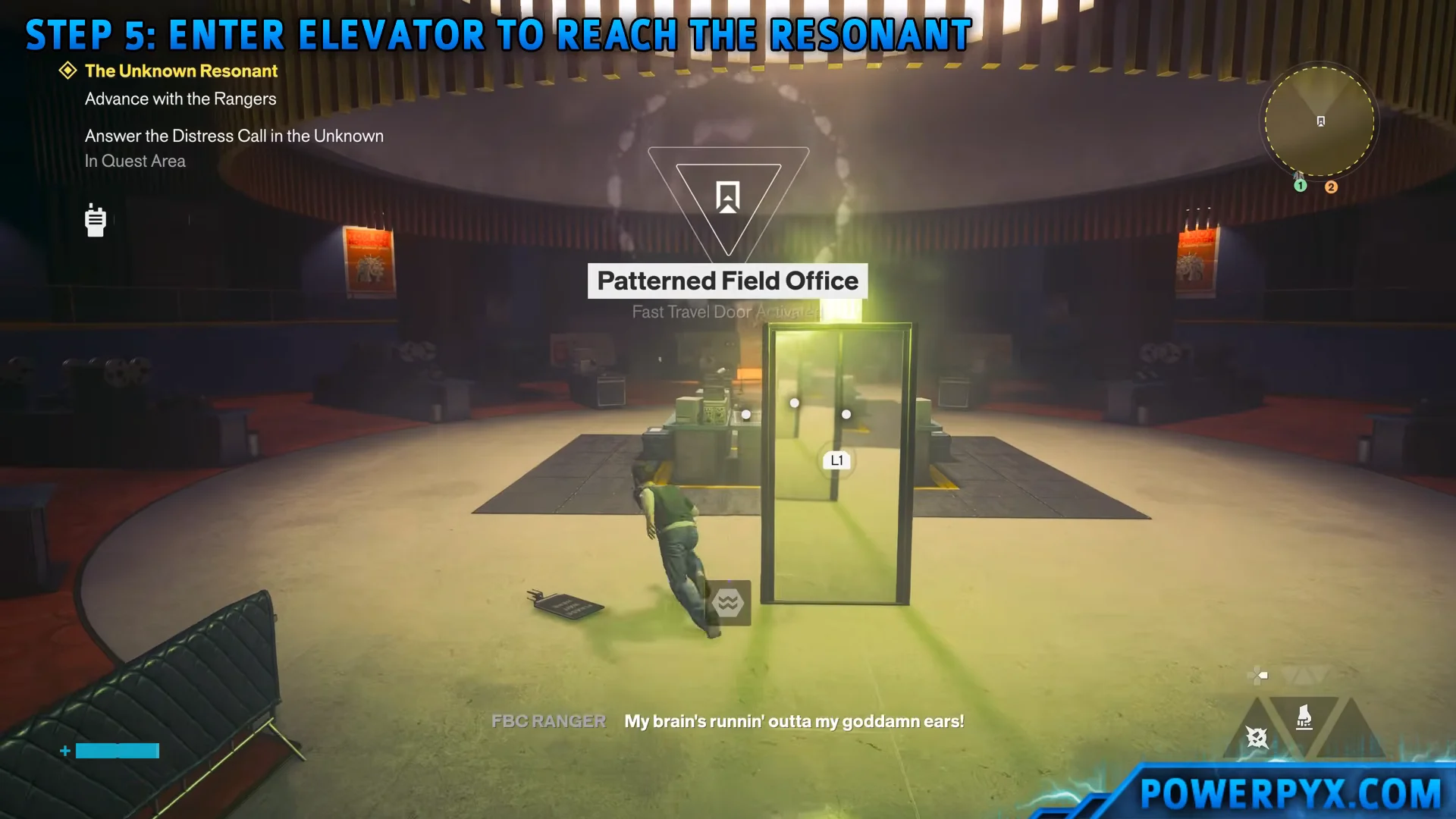Step 5: Ambush & Elevator Entrance