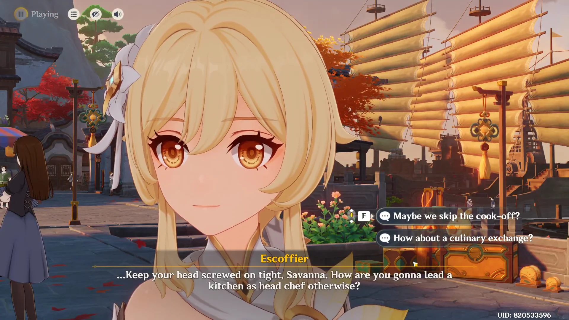 Dialogue Choice & Exchange