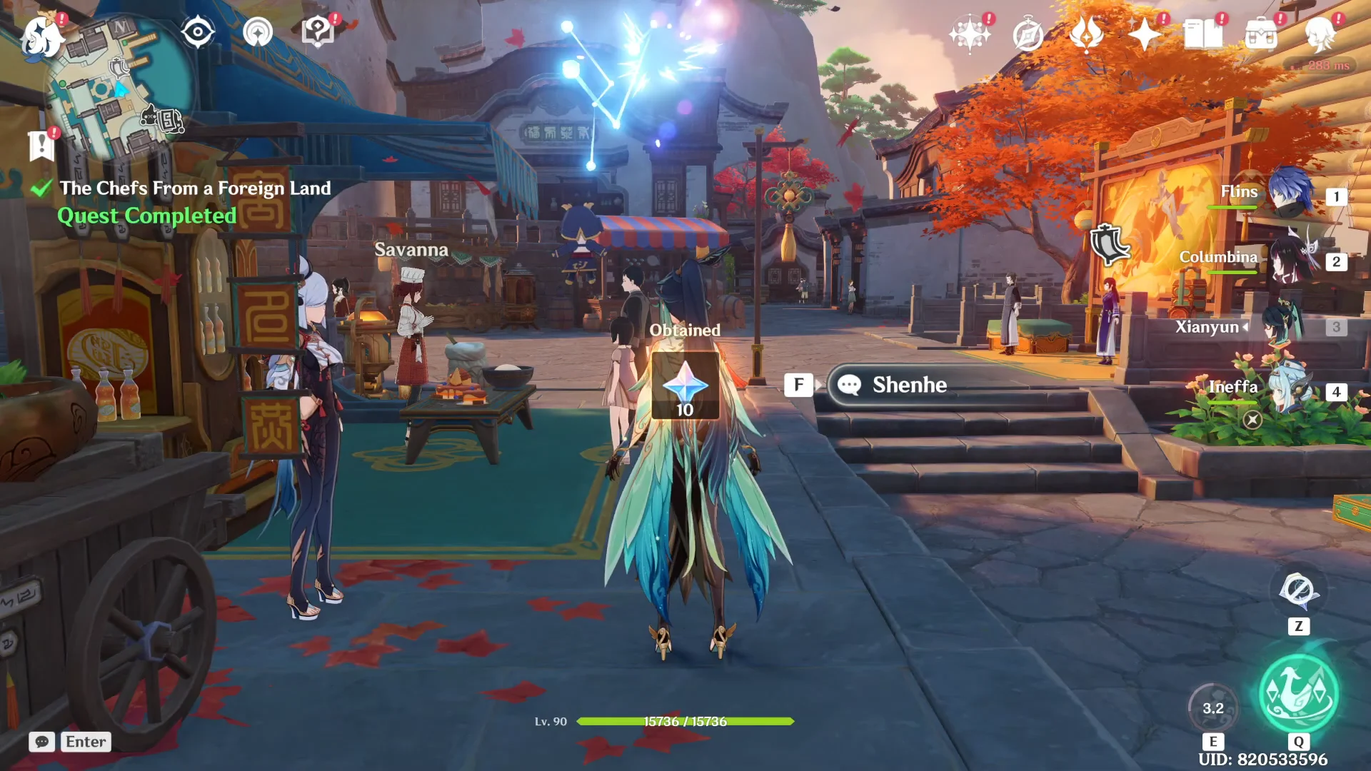 Quest 1 Completion