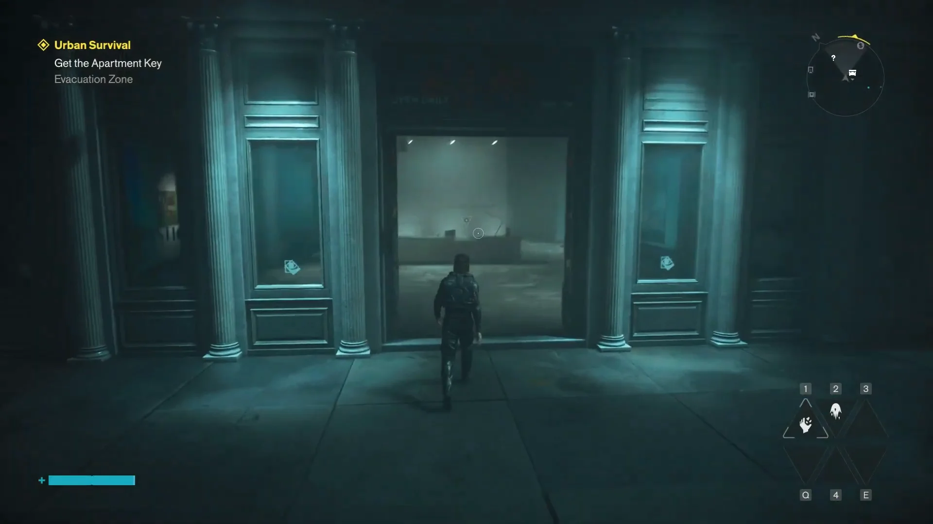 Entering Art Gallery