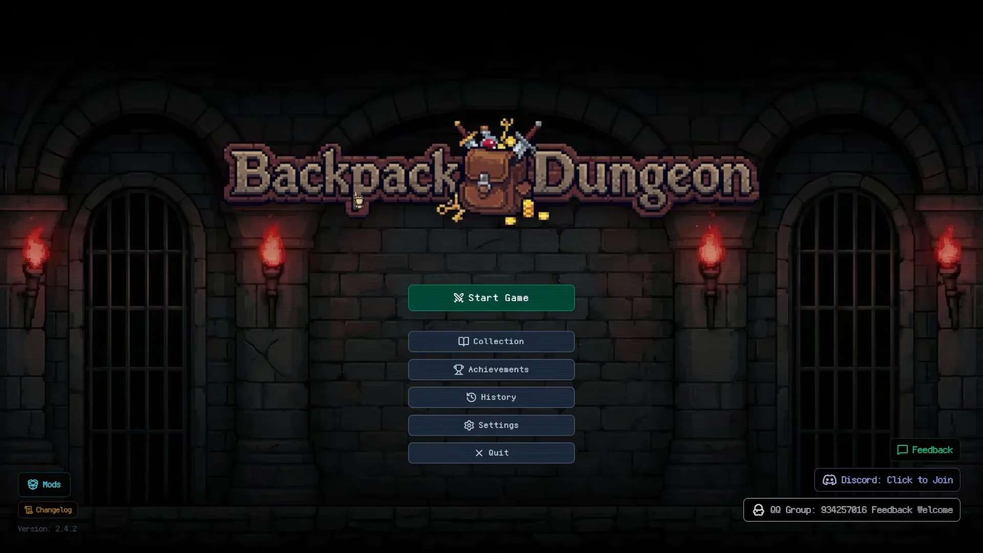 Main Menu & Overview