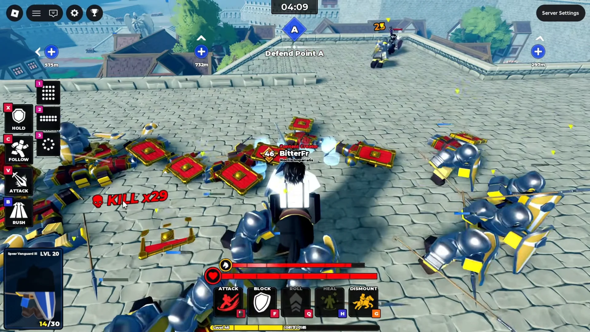 Spear Vanguard III vs Imperial Wall III (Round 1)