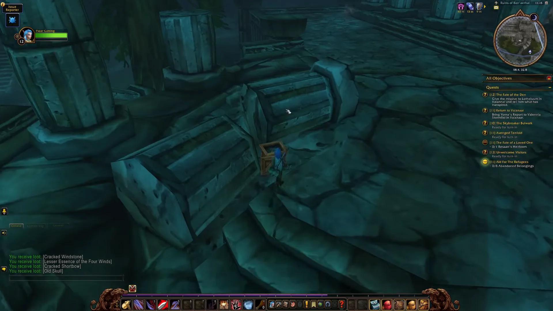 Looting First Abandoned Belongings
