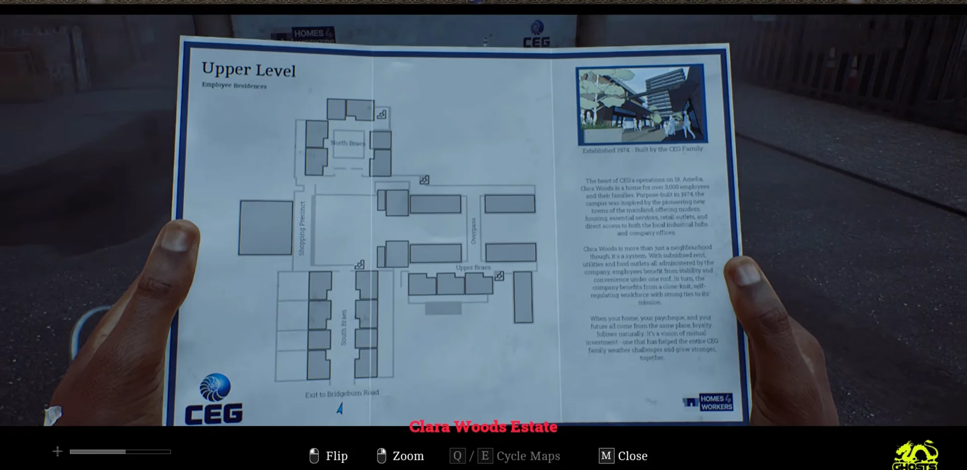 Clara Woods Estate Map