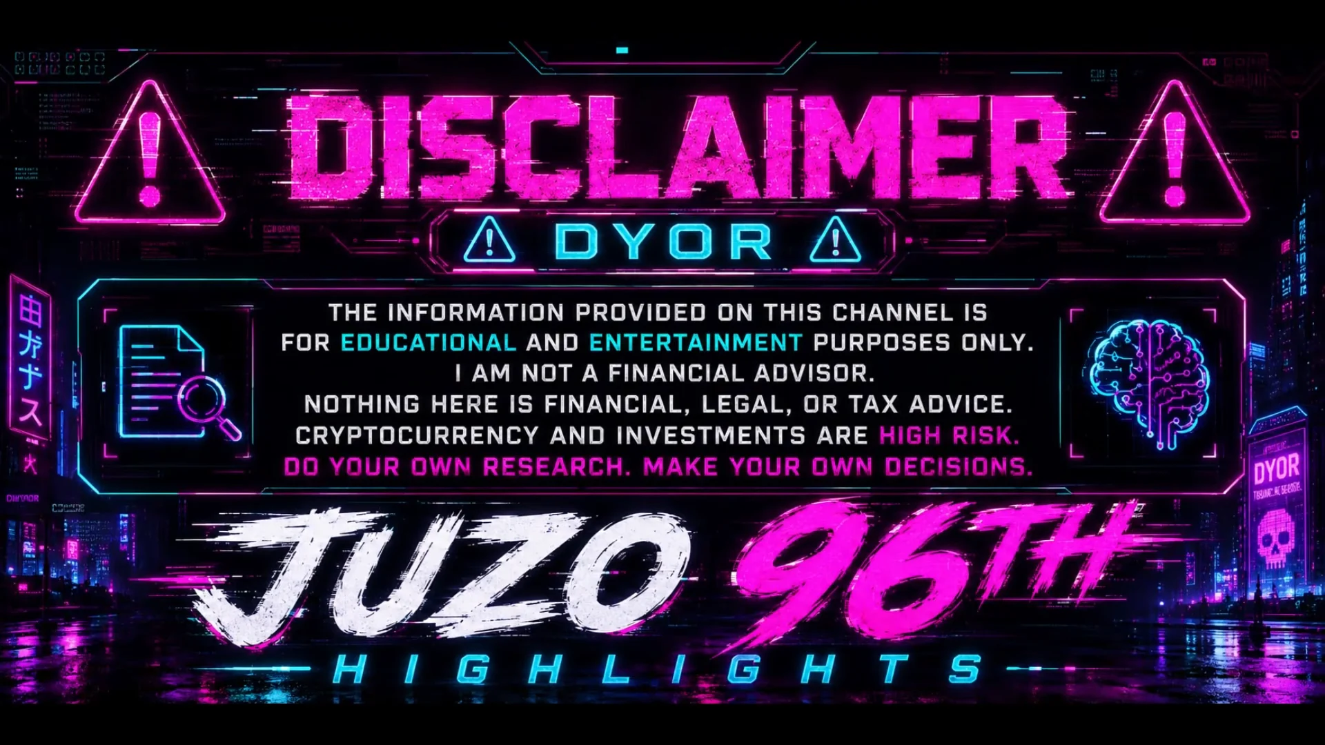 Channel Disclaimer
