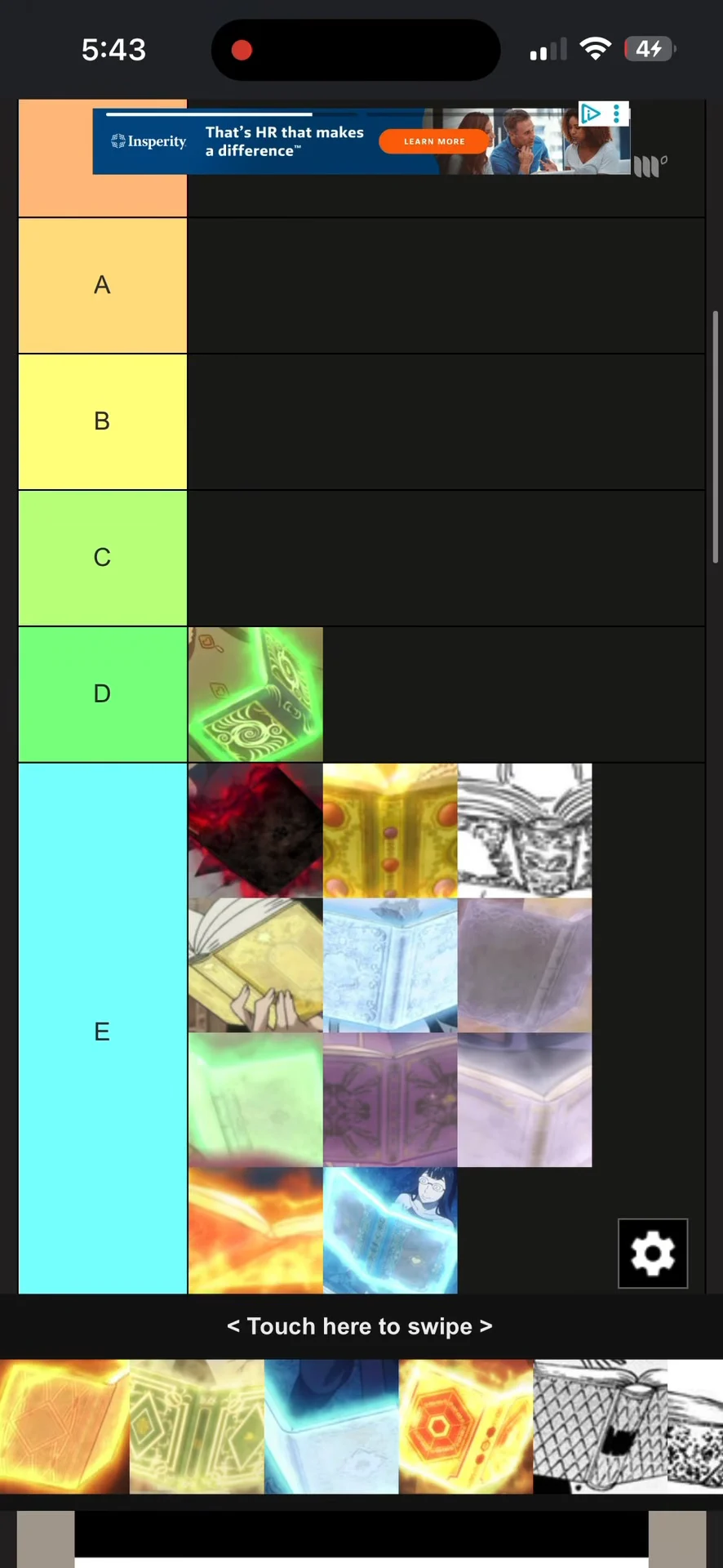 Placing Wind in D Tier
