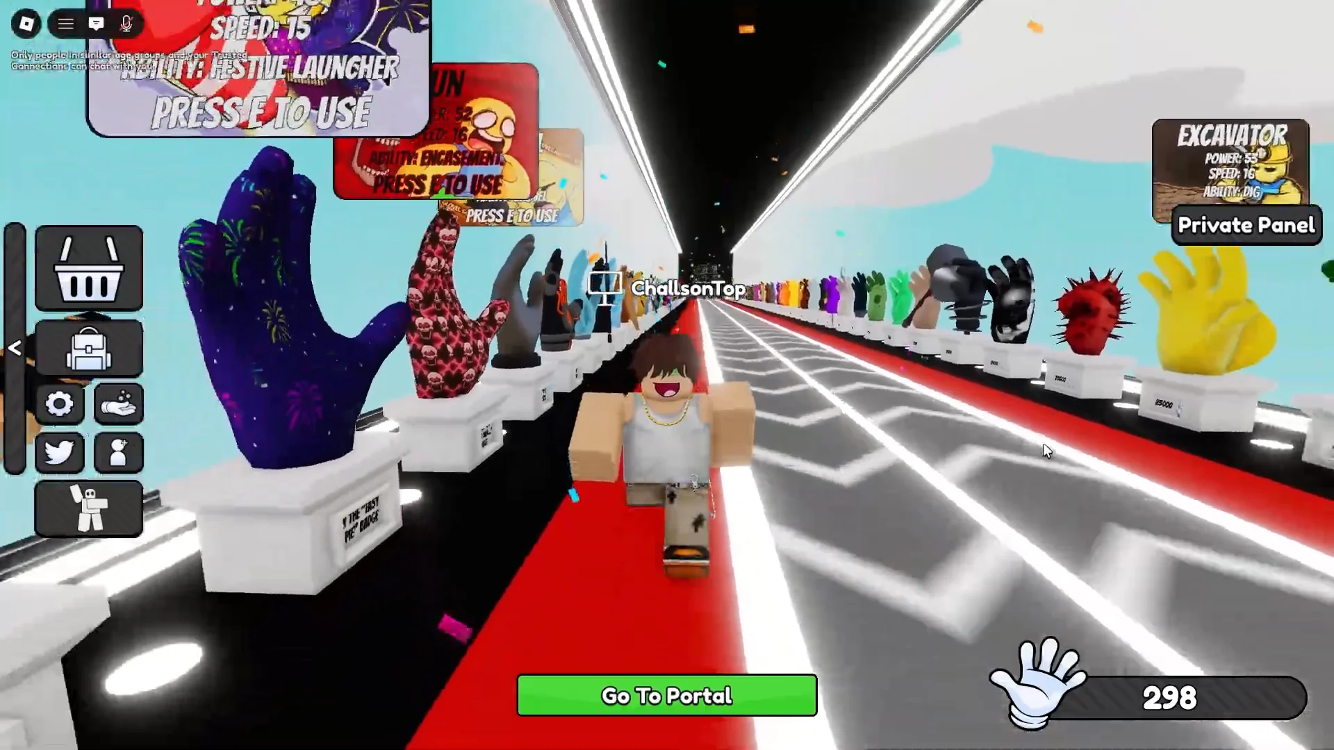 Lobby Run to Arena