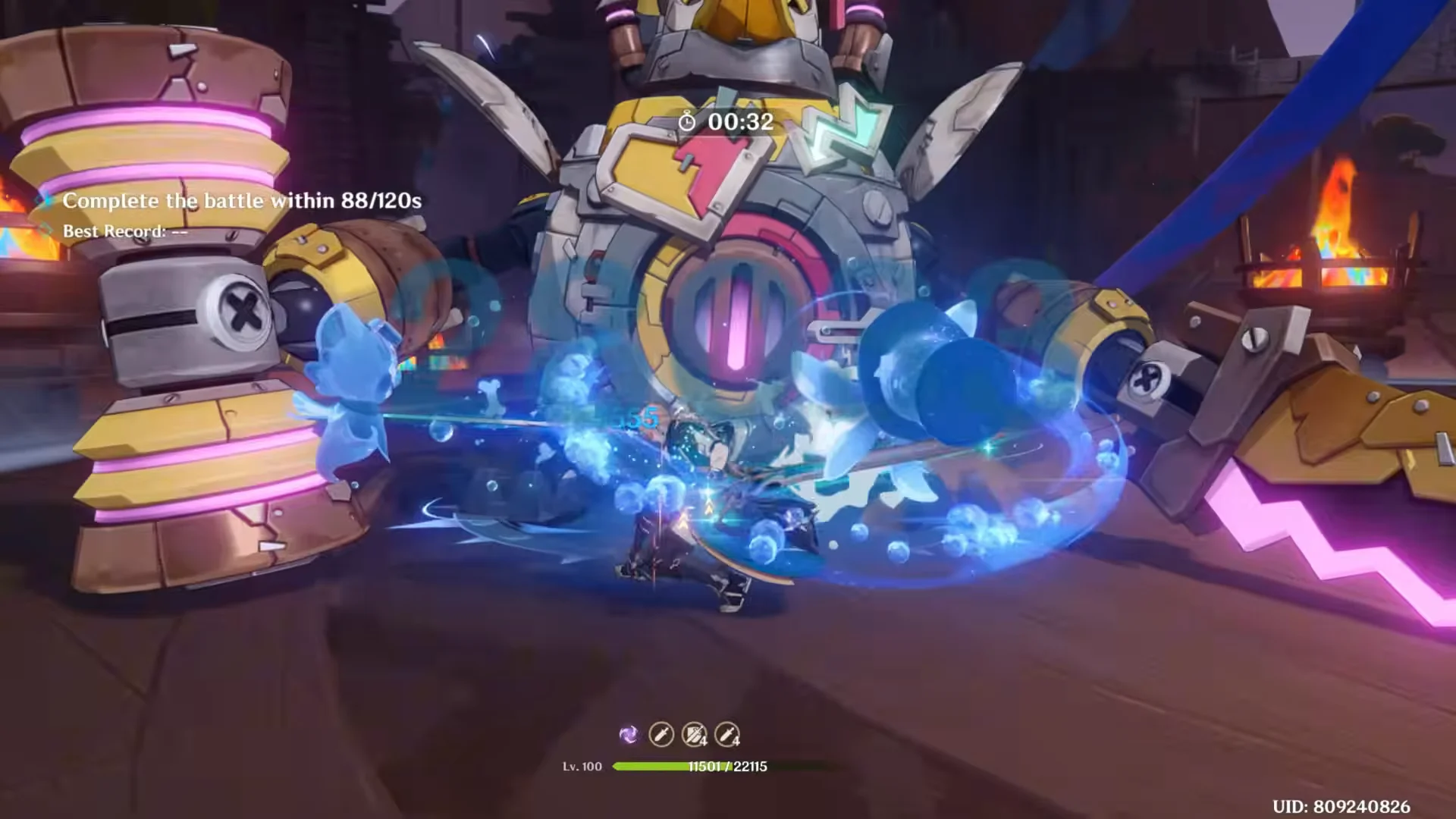 Knuckle Duckle Defeated