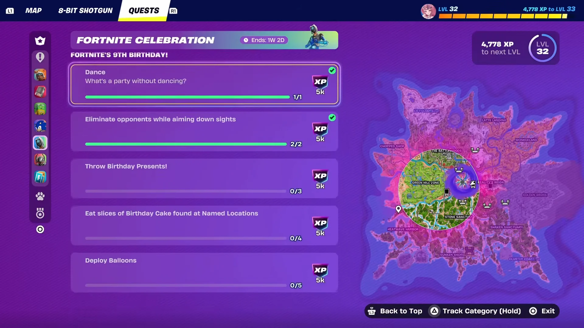 In-Game Quests Inspection