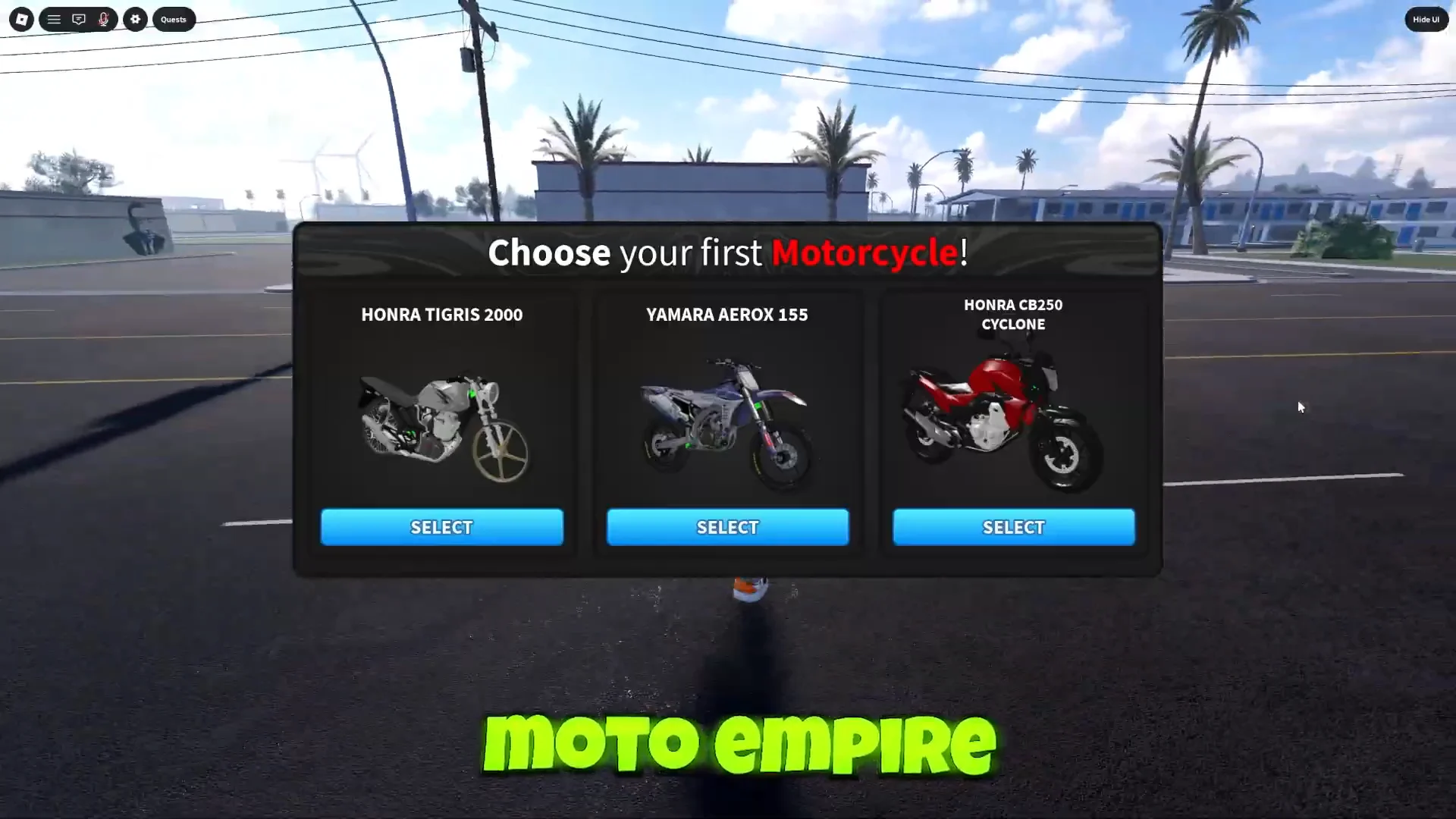Starter Bike Selection