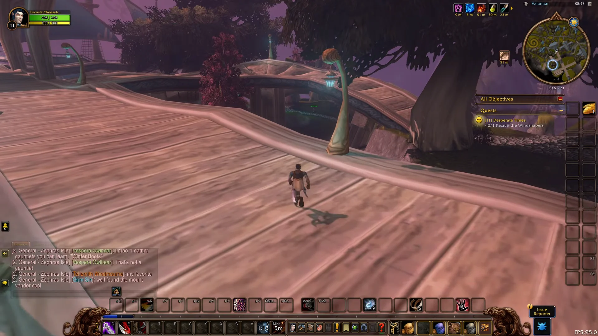 Running to Windshapers