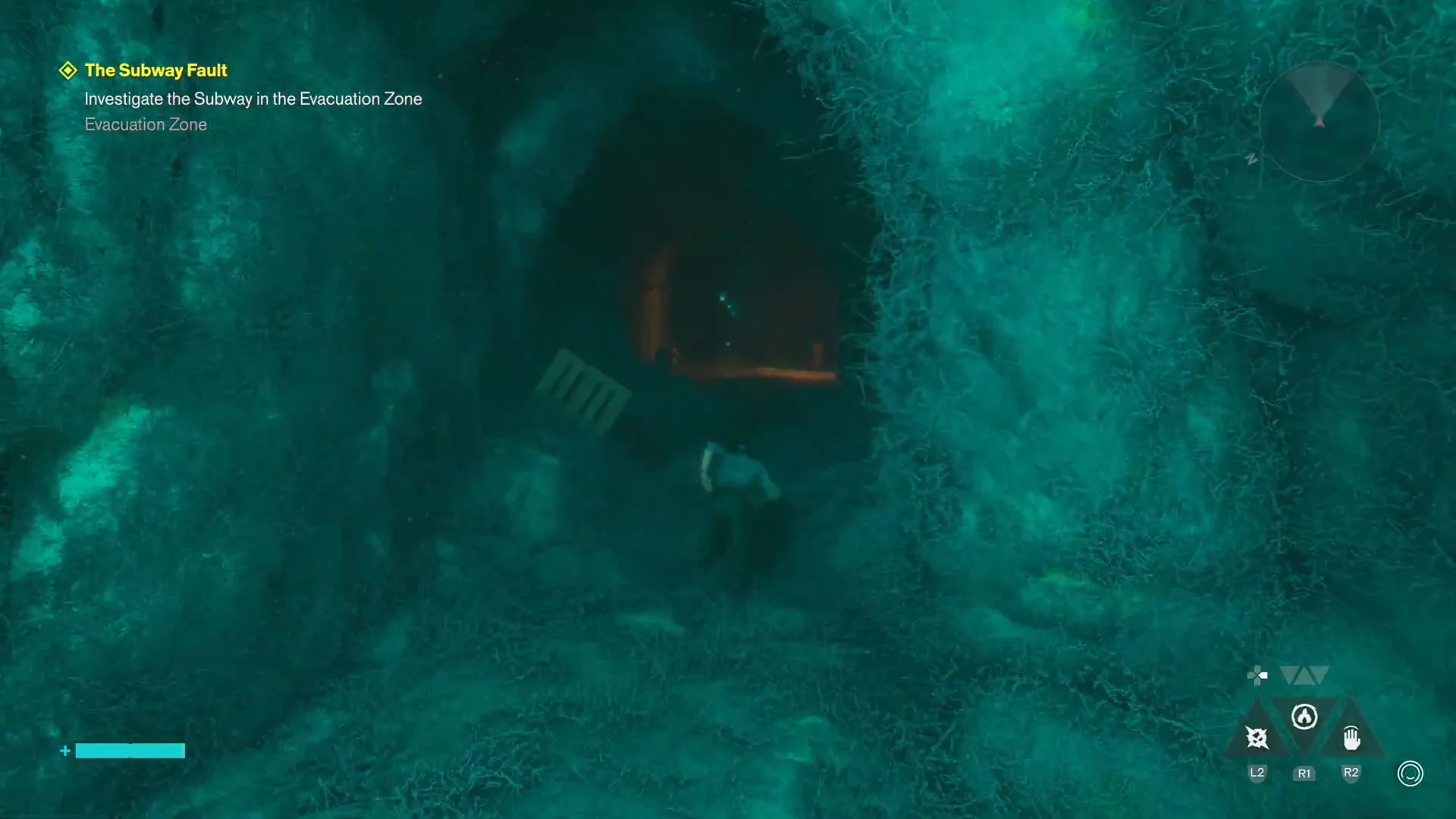 Sliding into Lower Cavern