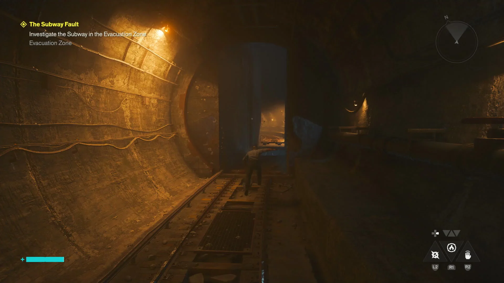 Moving Through the Train Car