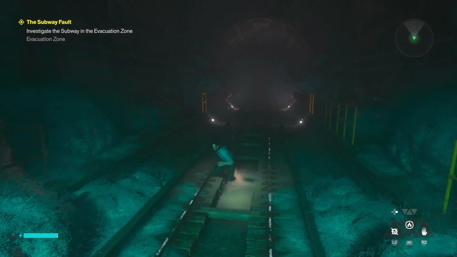 Upper Catwalk and Side Passage