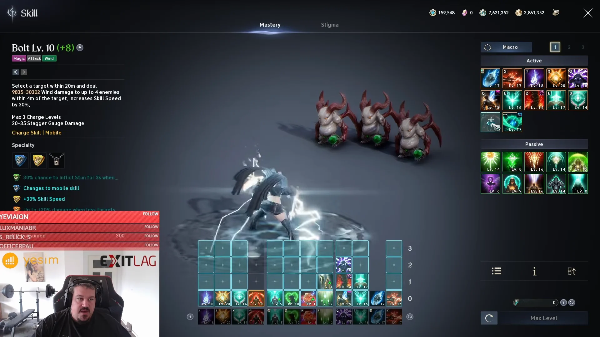 Skill Types and Cooldown Distinctions