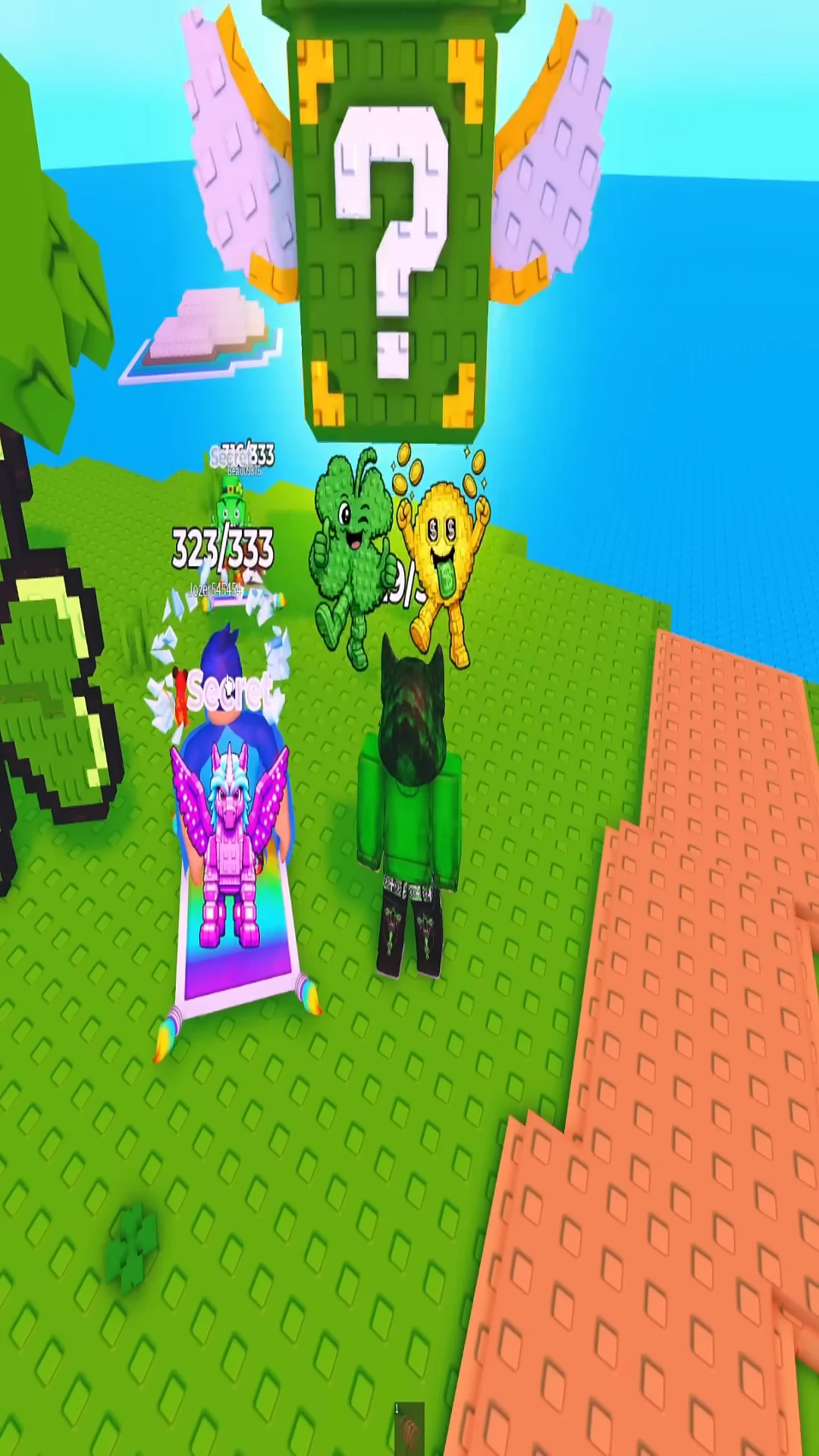 Opening the St. Patrick's Lucky Block