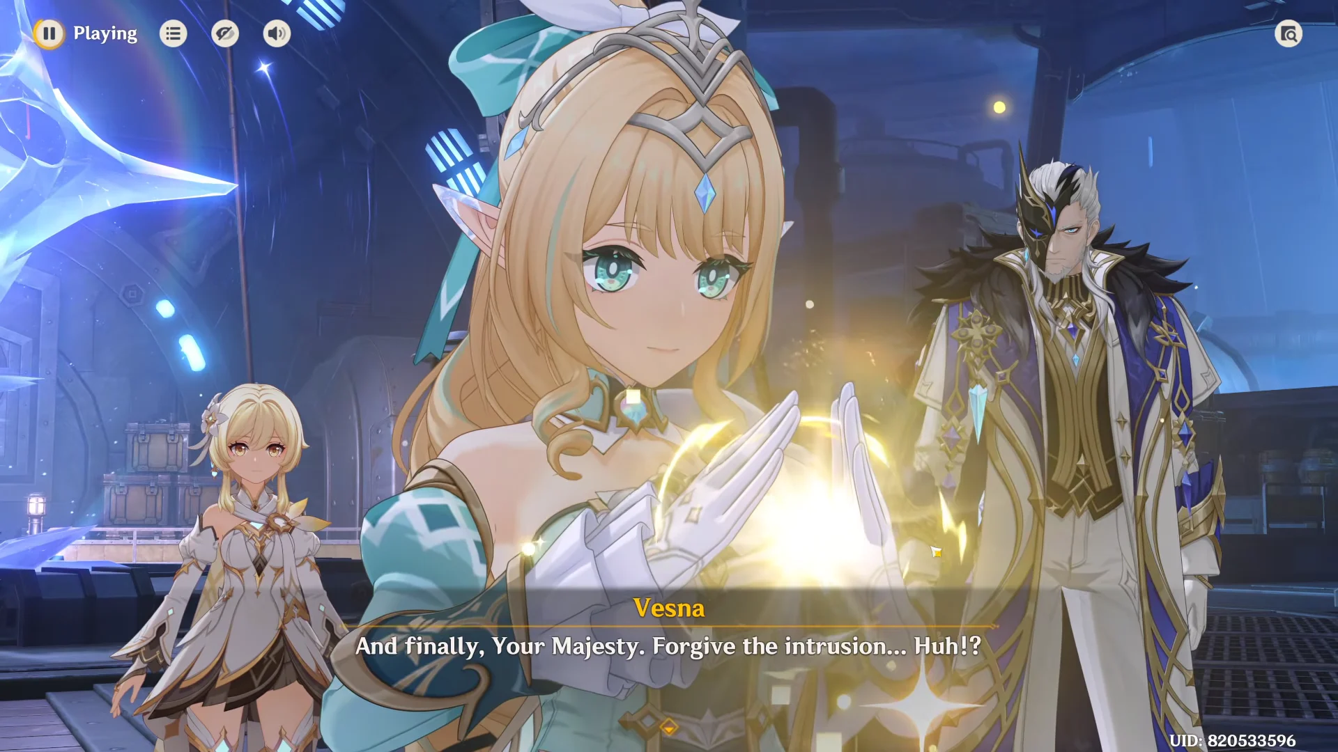 Vesna examines Anastasya