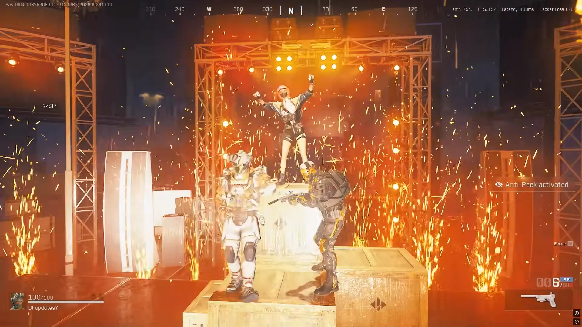 Pyrotechnic Warehouse Stage