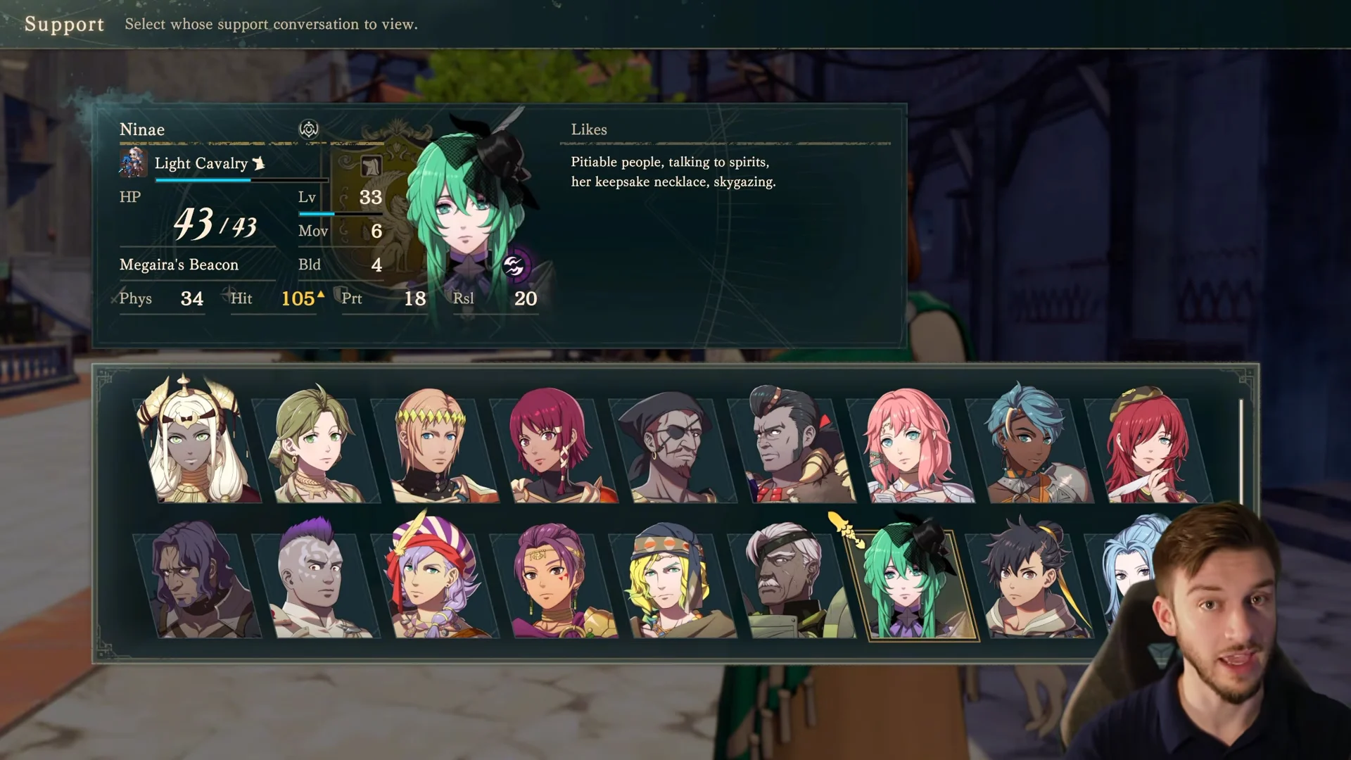 Support Levels & In-Town Activities