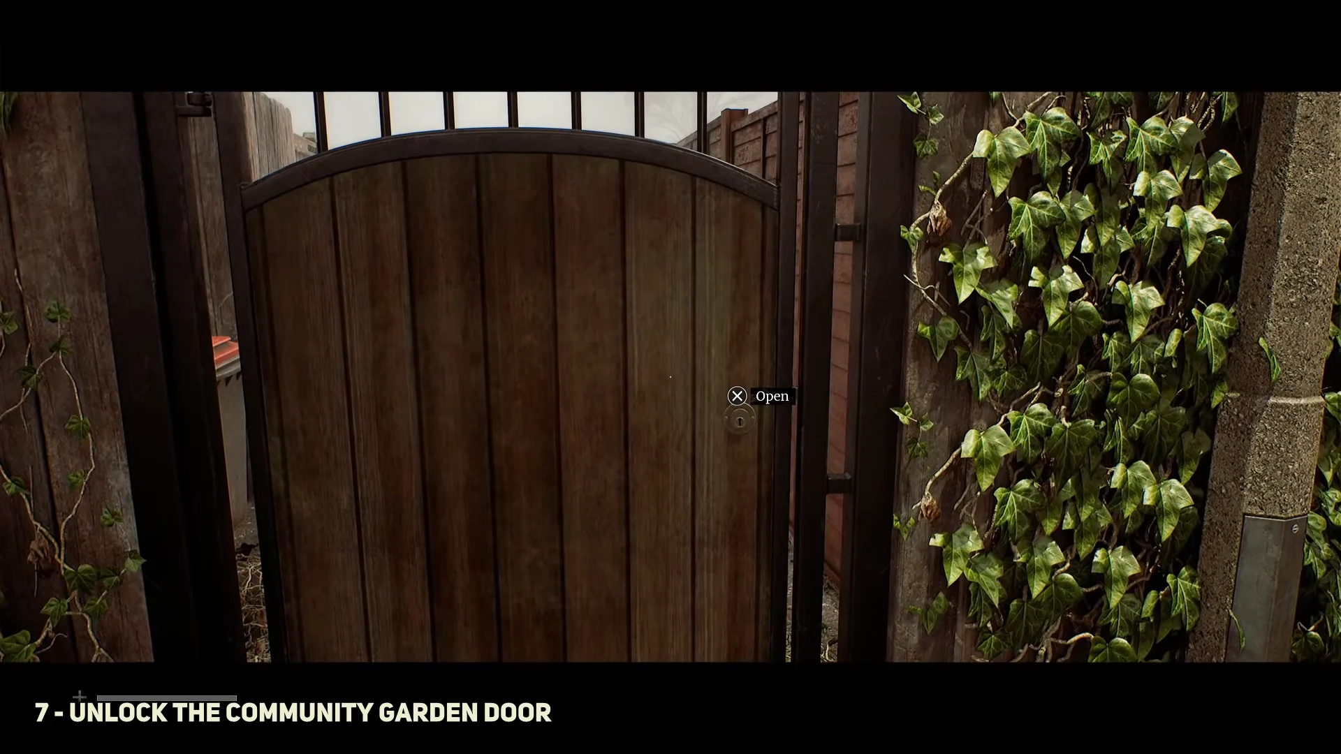 Unlock the Community Garden Door