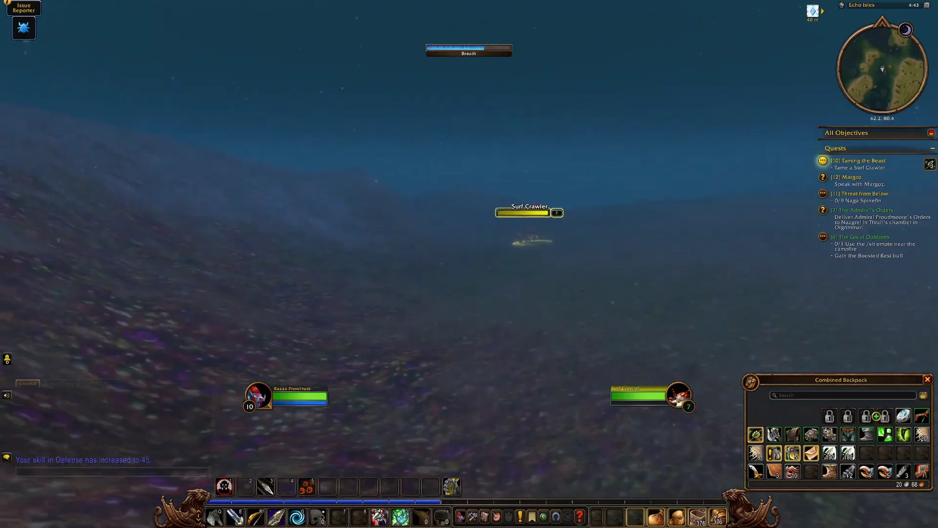 Finding the Surf Crawler
