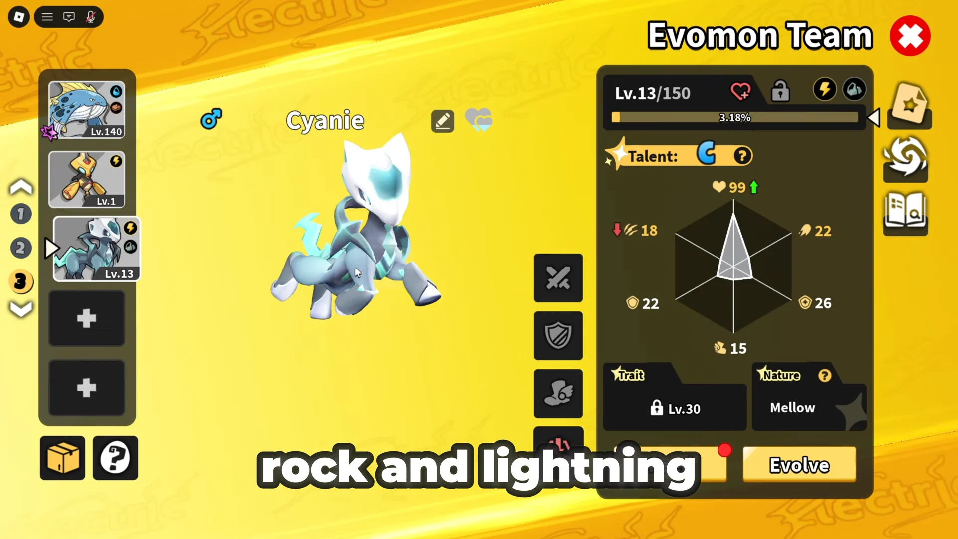 Cyanie Evomon Overview