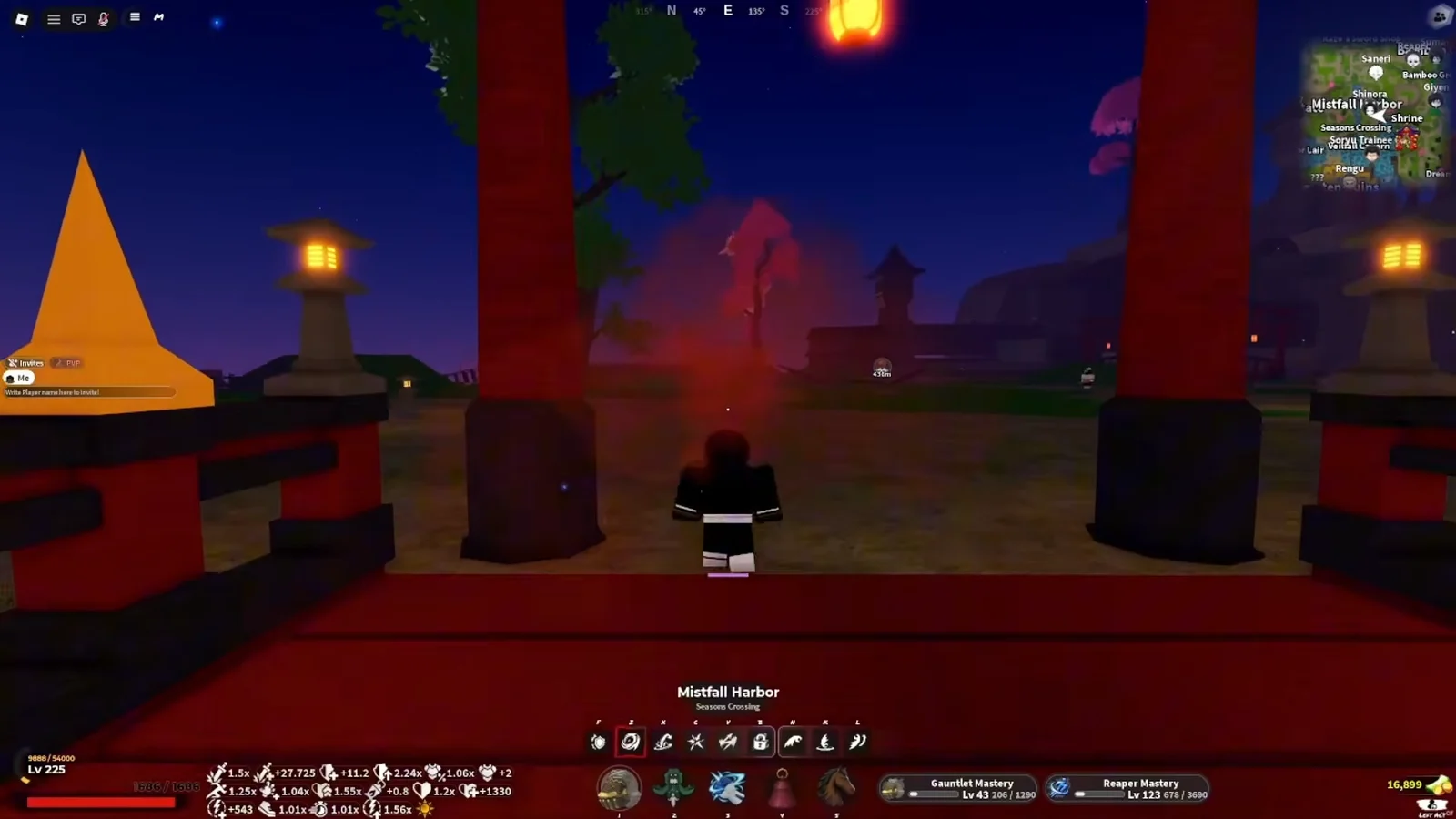 Map fast travel to Mistfall Harbor