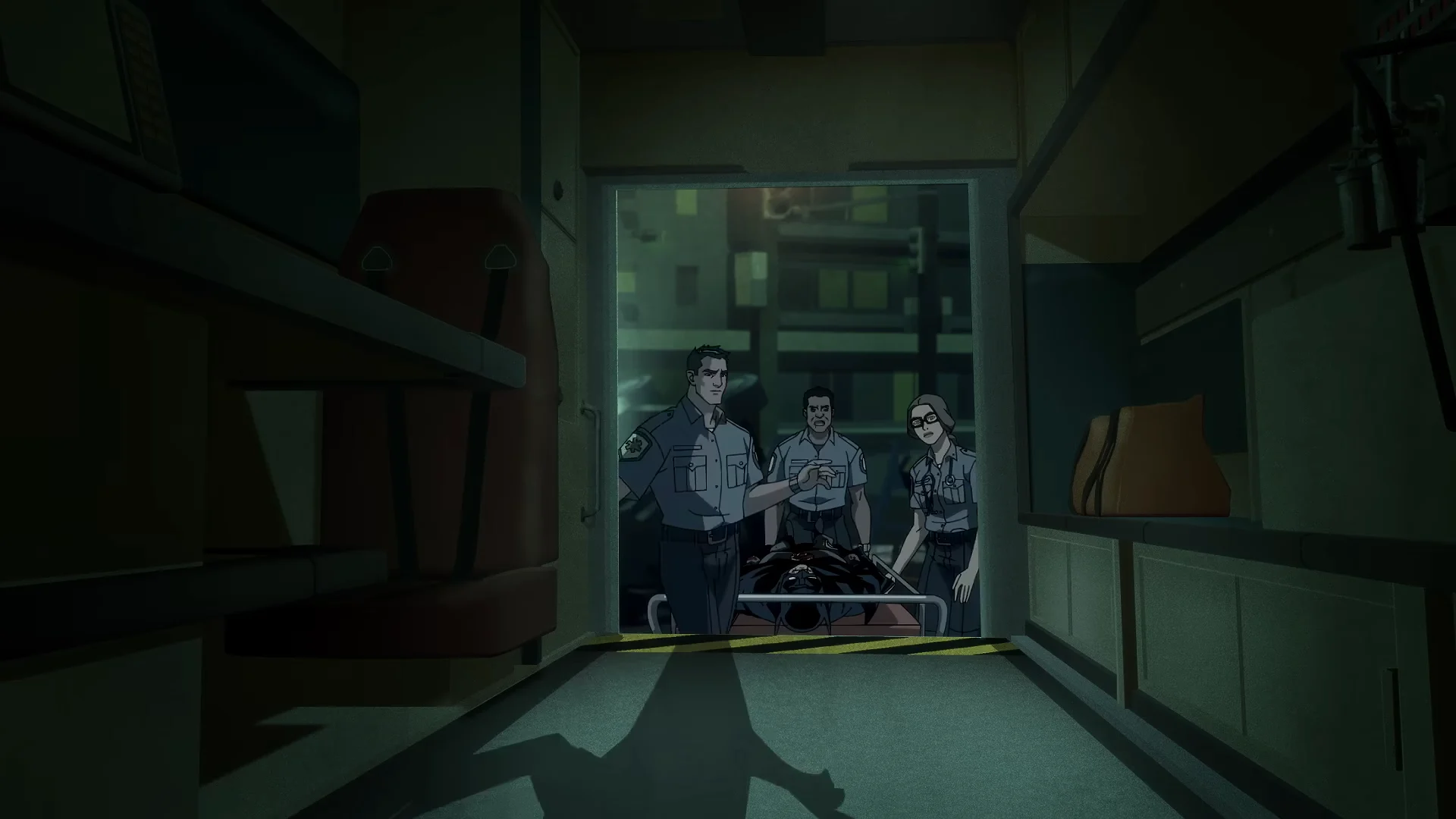 Bruce Wayne hospitalized