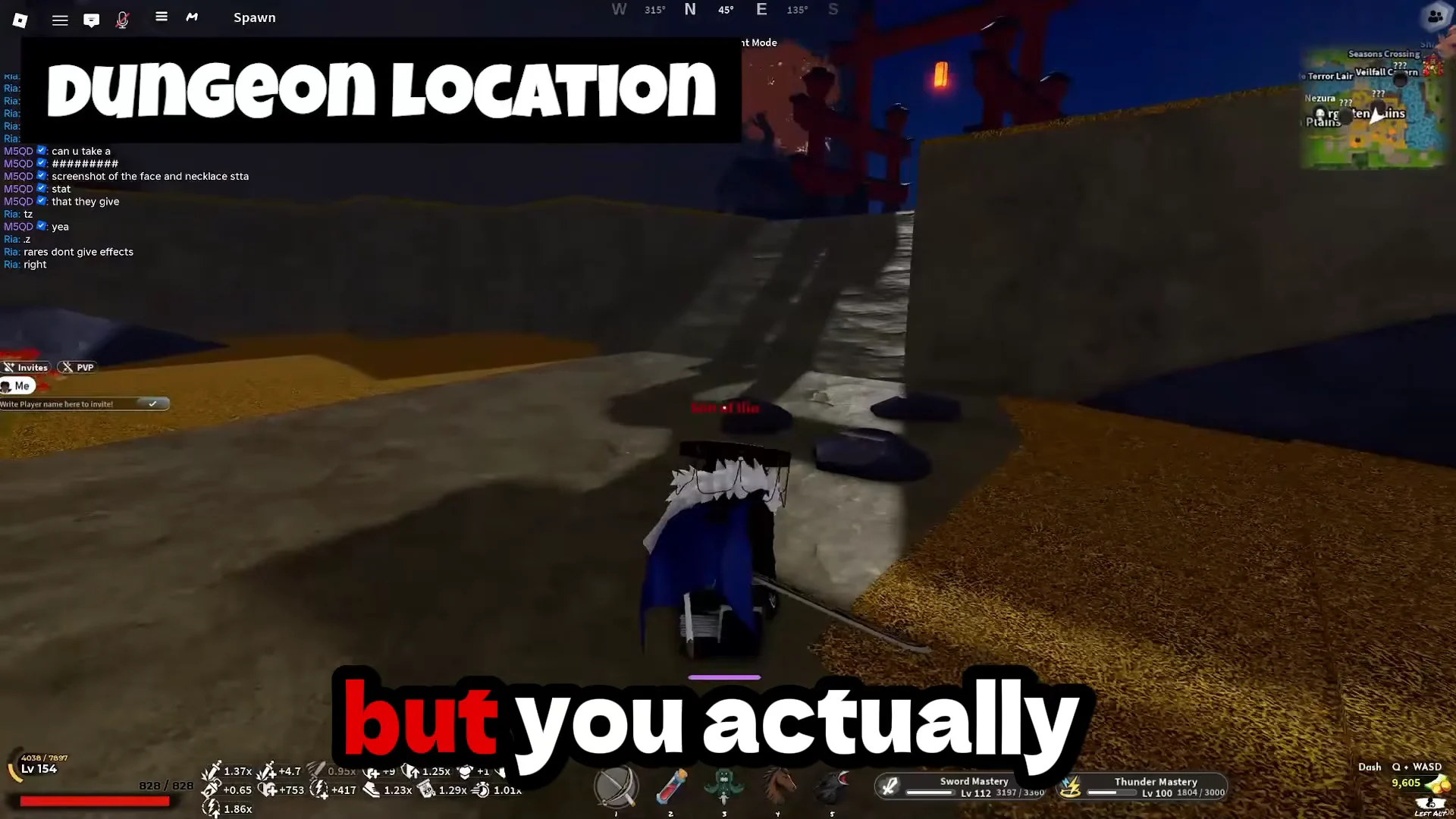Traveling to Forgotten Ruins