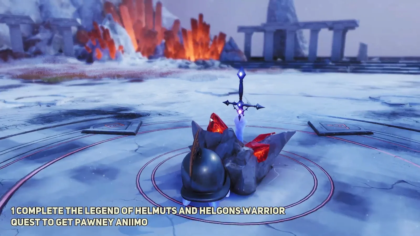 Interacting with Sword of Bravery