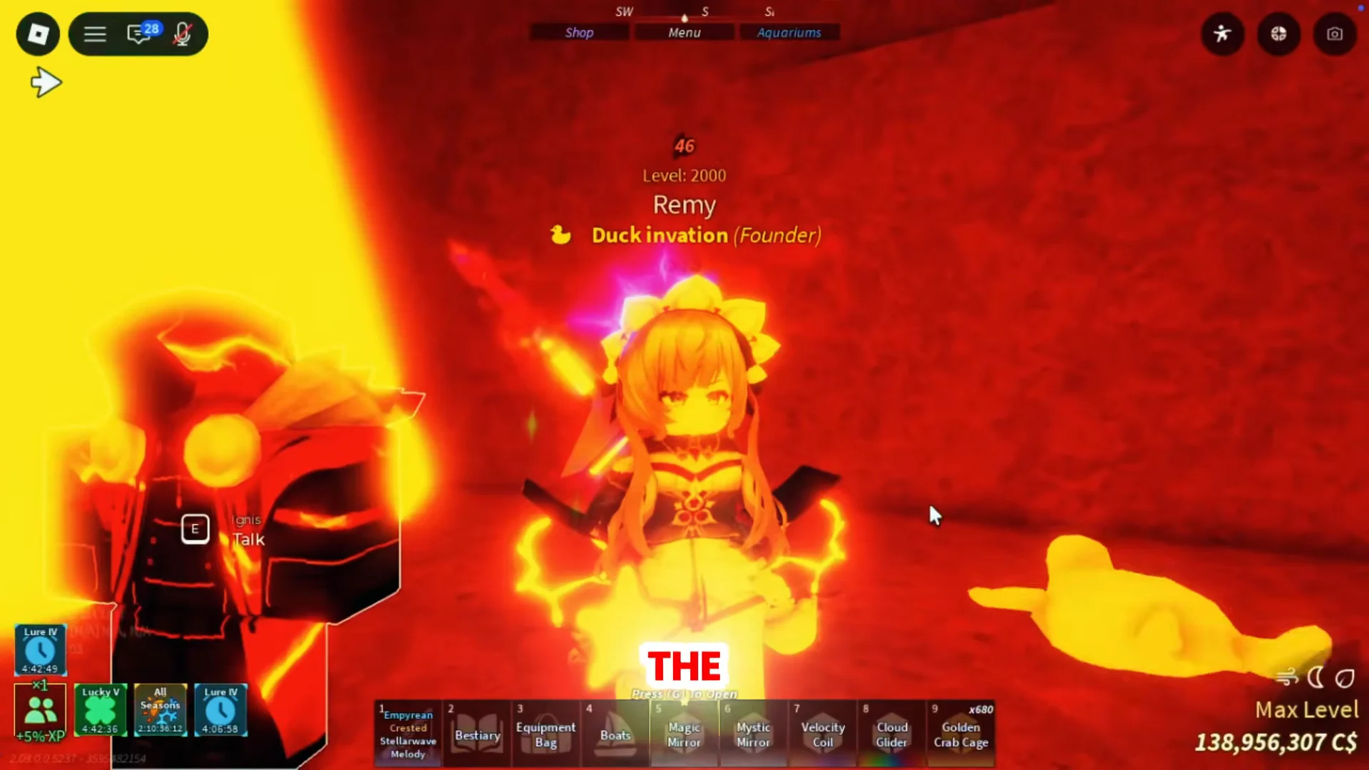Starting the Cinder and Ash Quest