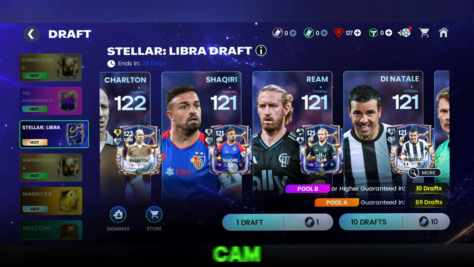 Update 3: Stellar Libra Feature & Draft