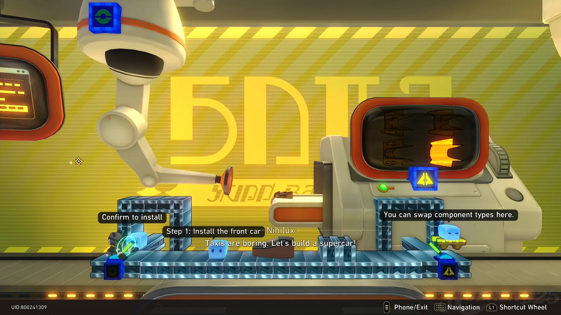 Interplanar Jump: Production Line Assembly